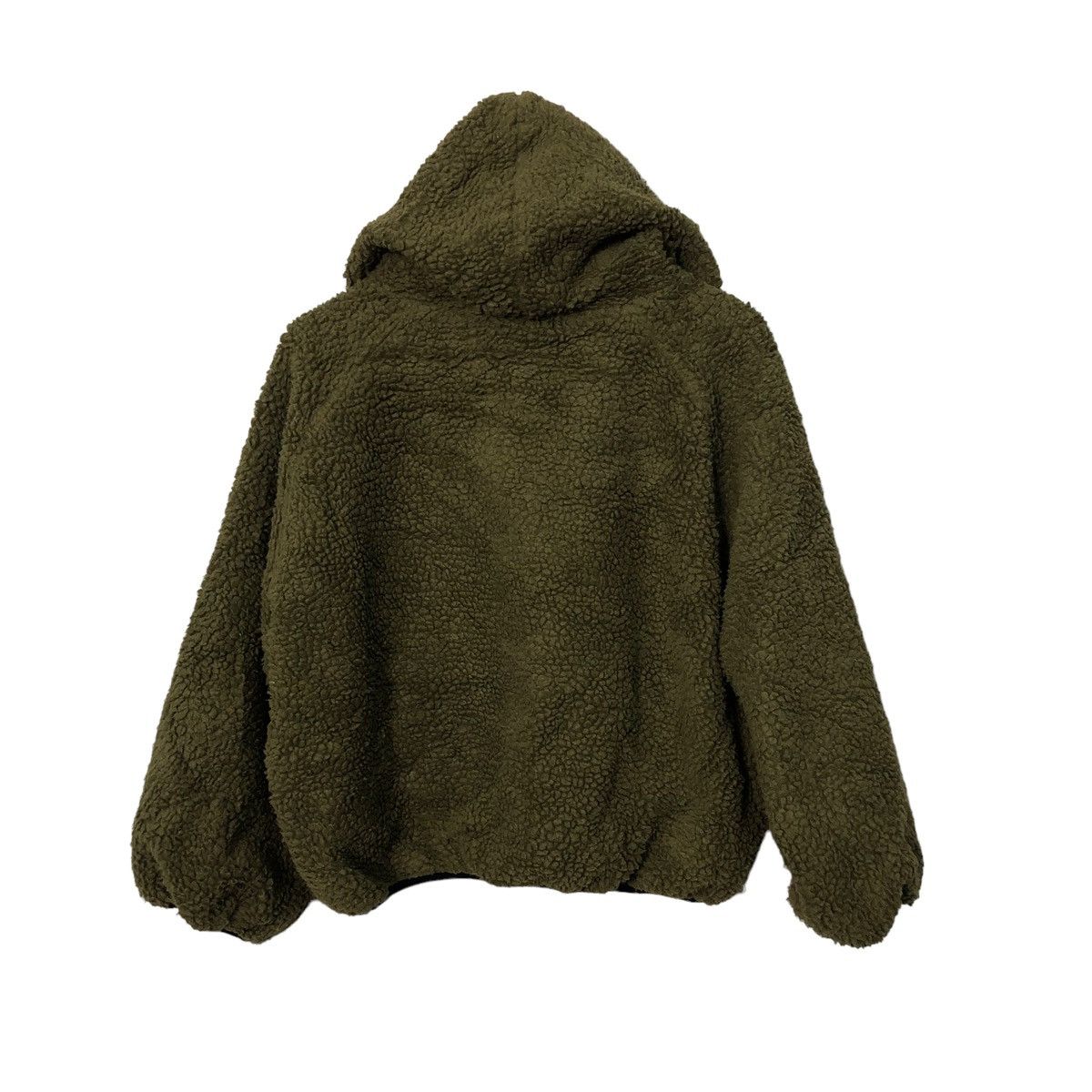 Japanese Brand Vintage First Down Zipper Ups Fleece Hoodie Jacket Size XXL / US 16-18 / IT 52-54 - 5 Thumbnail