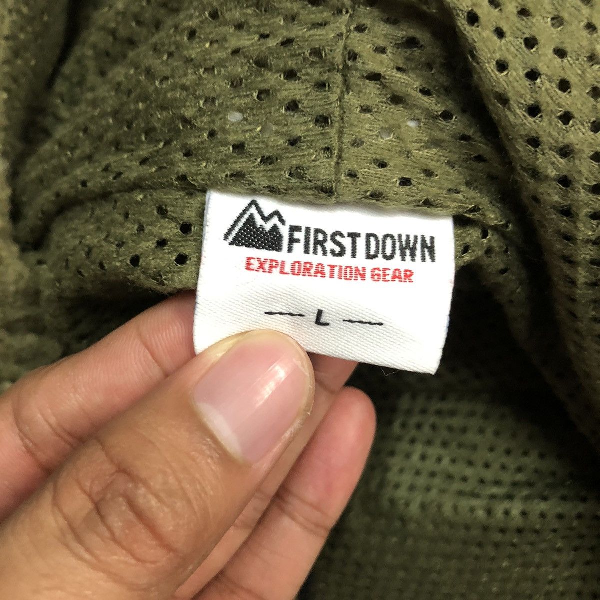 Japanese Brand Vintage First Down Zipper Ups Fleece Hoodie Jacket Size XXL / US 16-18 / IT 52-54 - 9 Thumbnail