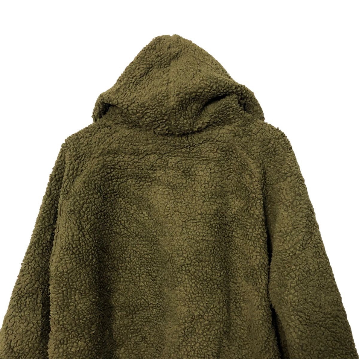 Japanese Brand Vintage First Down Zipper Ups Fleece Hoodie Jacket Size XXL / US 16-18 / IT 52-54 - 8 Thumbnail