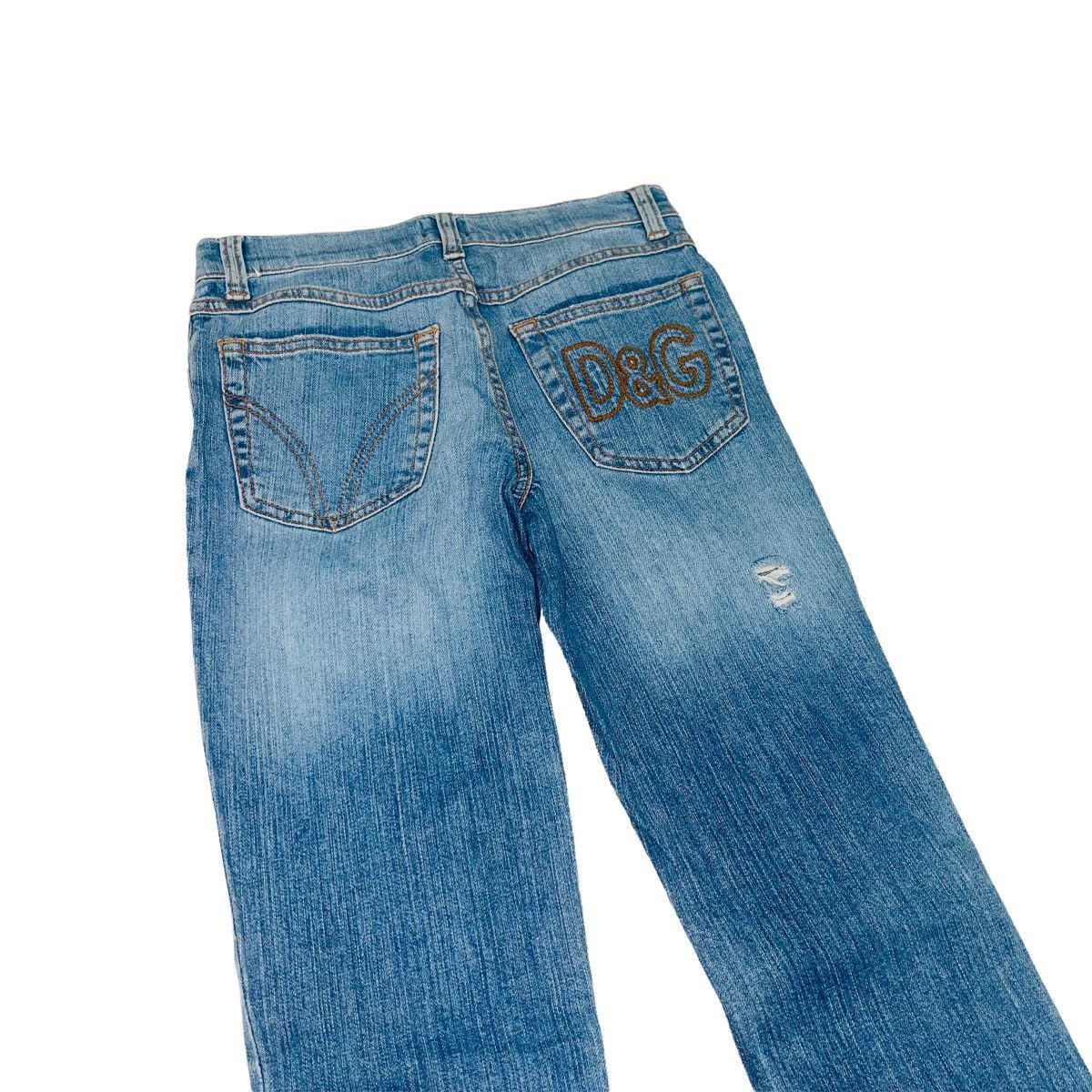 Dolce & Gabbana Flare Dolce Gabbana Flare Denim Jeans Size US 26 / EU 42 - 6 Thumbnail