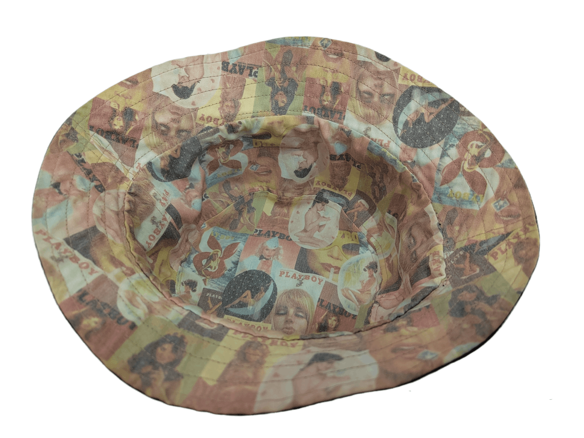 Designer × Japanese Brand × Playboy Playboy Hat Allover Print Nudes Reverseble Size ONE SIZE - 8 Thumbnail