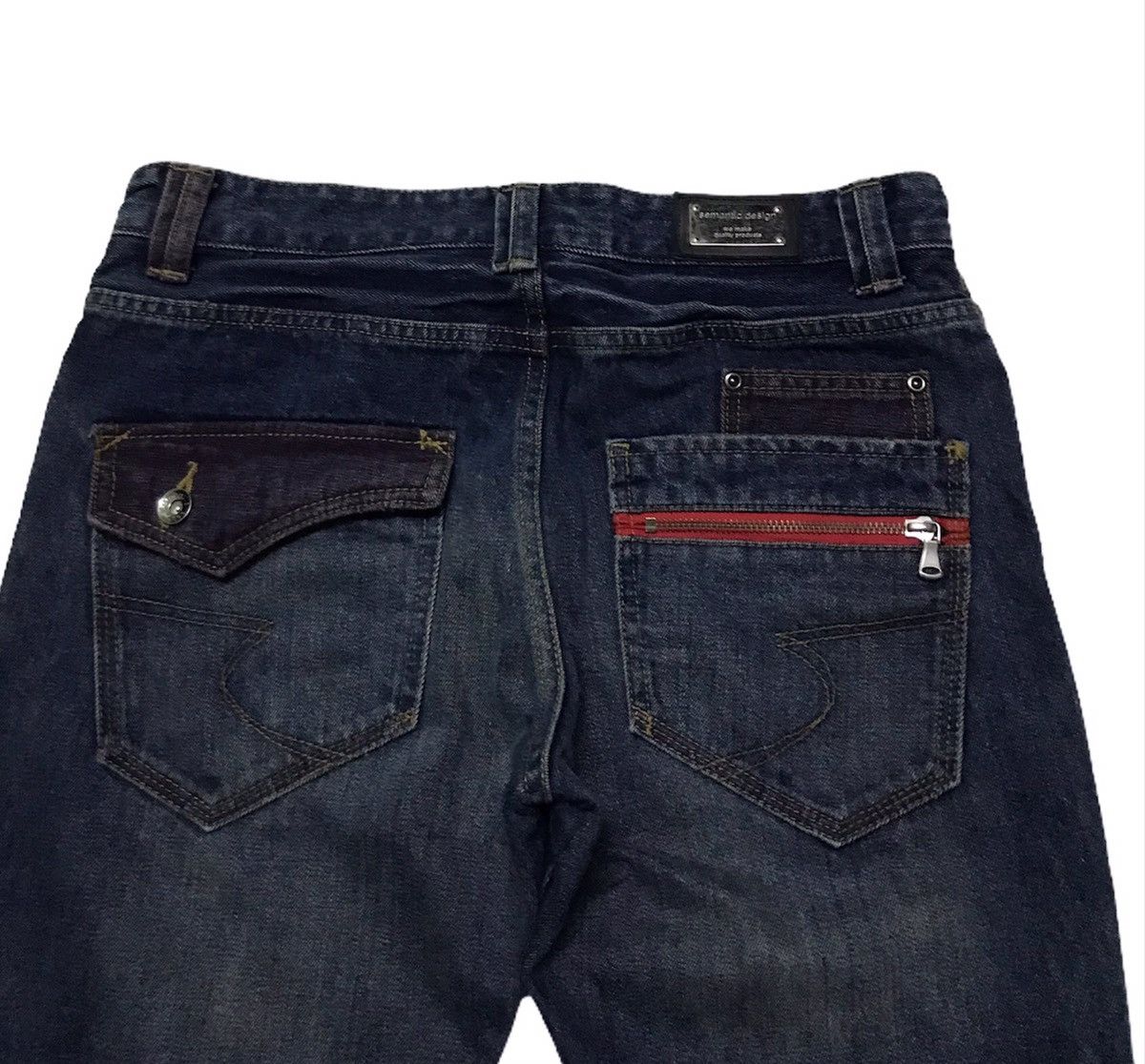 Issey Miyake Semanticdesign jeans Size 30" / US 8 / IT 44 - 2 Thumbnail