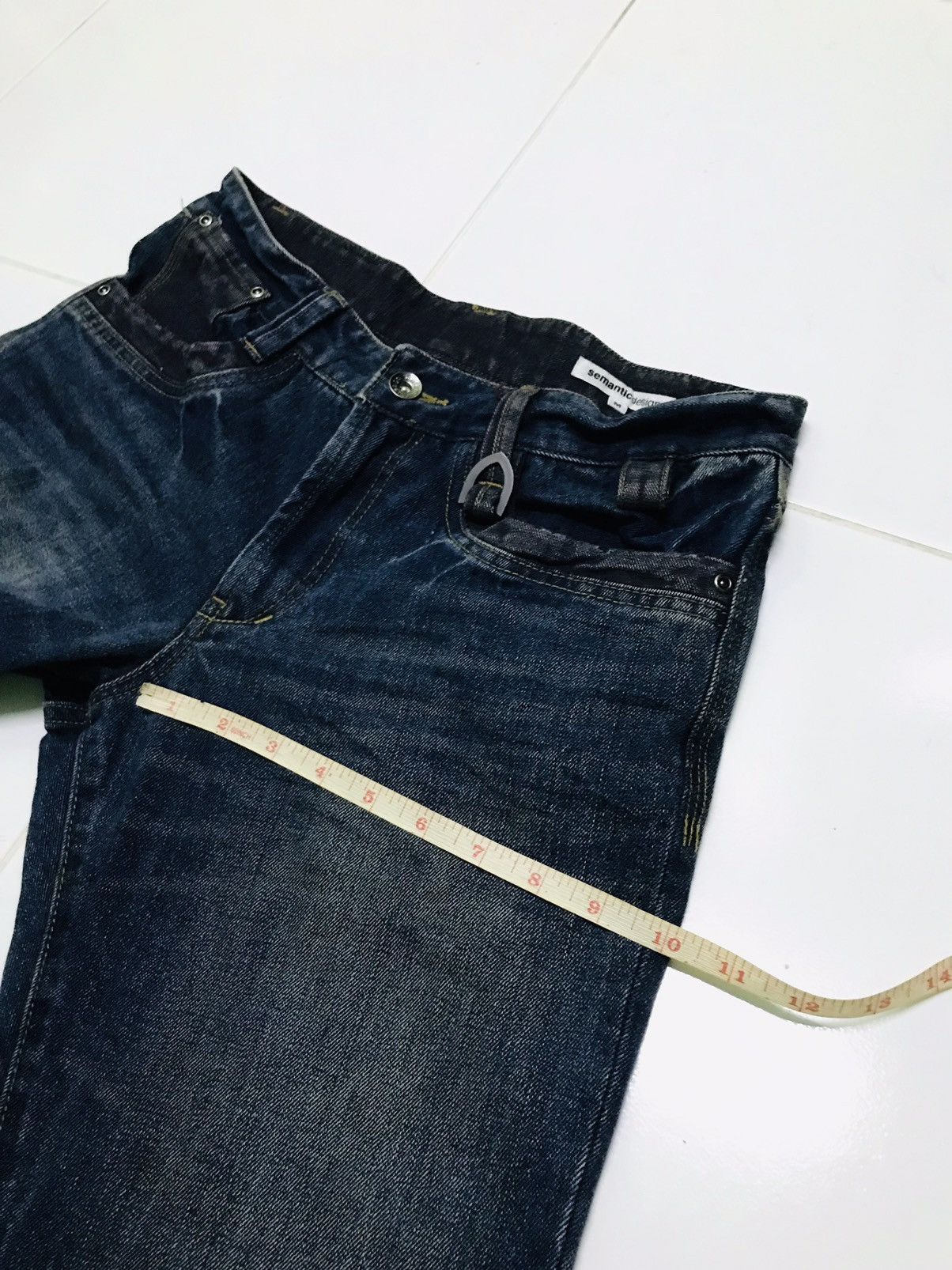 Issey Miyake Semanticdesign jeans Size 30" / US 8 / IT 44 - 13 Thumbnail