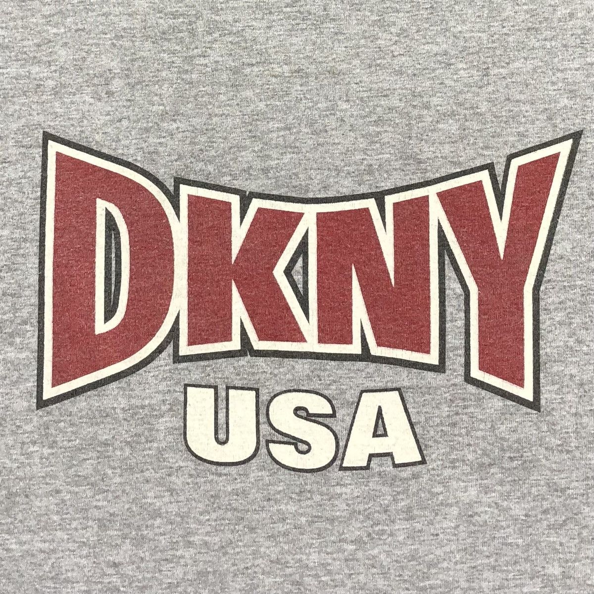 DKNY Vintage 90s DKNY USA Big Logo Tee Made In USA Size US S / EU 44-46 / 1 - 2 Thumbnail