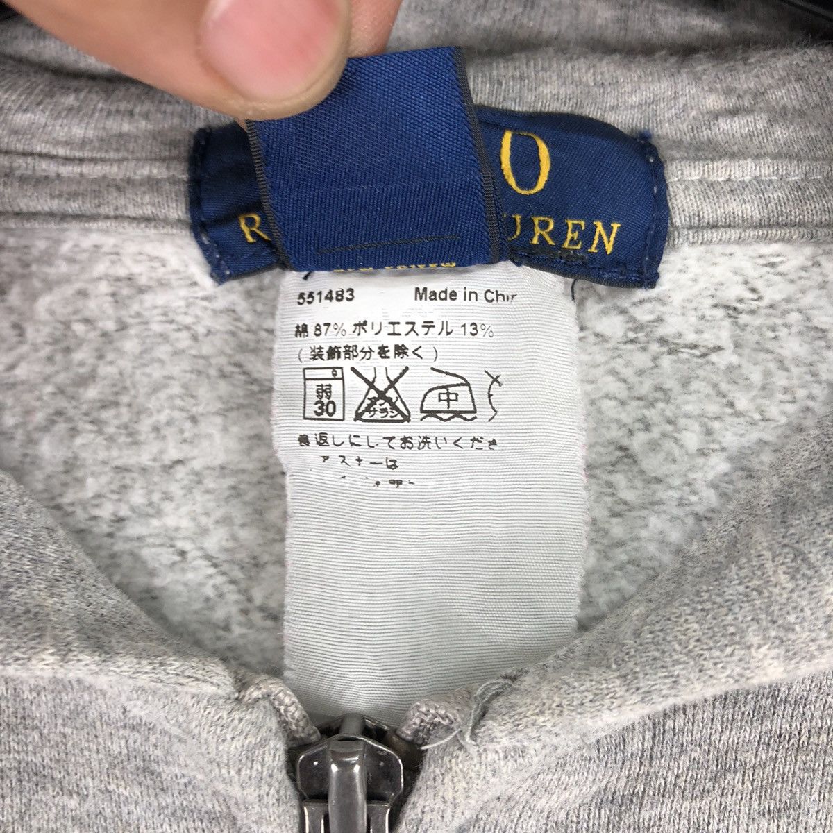 Polo Ralph Lauren Vintage Y2K Polo Ralph Lauren Sweatshirt Hoodie Zip up Size US S / EU 44-46 / 1 - 12 Thumbnail