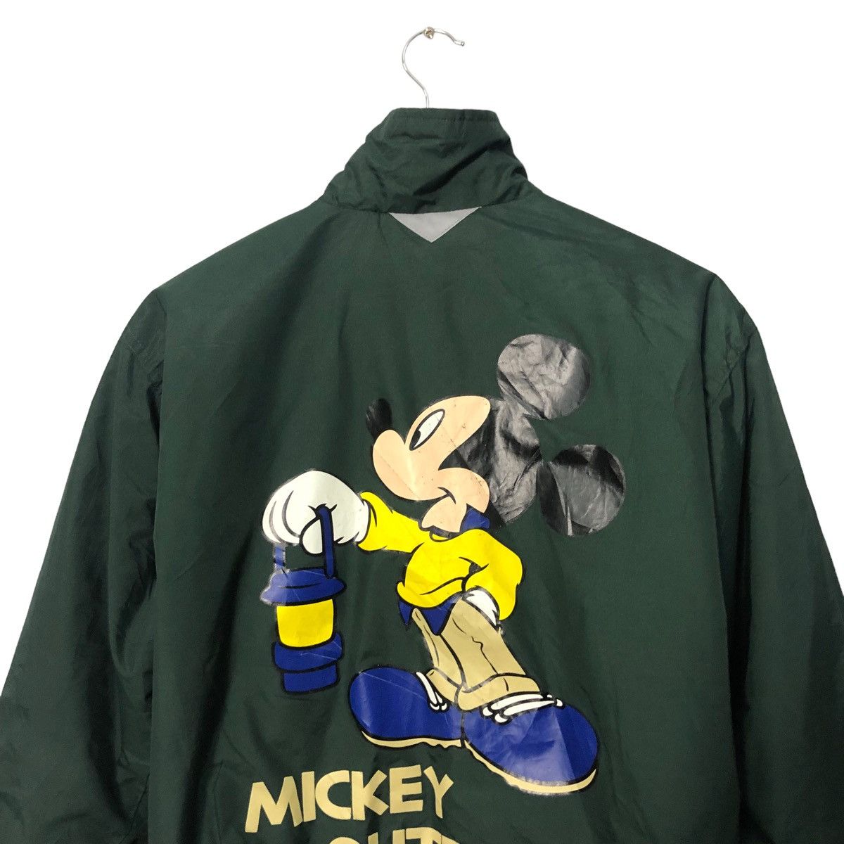 Disney Vintage Logos Disney Big Logo Mickey Mouse Zipper Ups Jacket Size US L / EU 52-54 / 3 - 10 Thumbnail