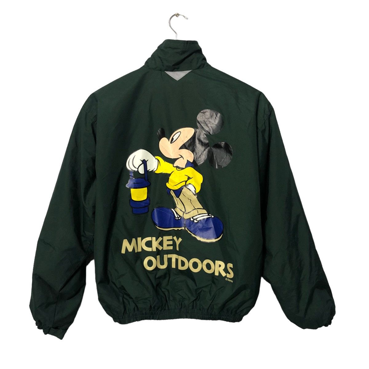 Disney Vintage Logos Disney Big Logo Mickey Mouse Zipper Ups Jacket Size US L / EU 52-54 / 3 - 7 Thumbnail