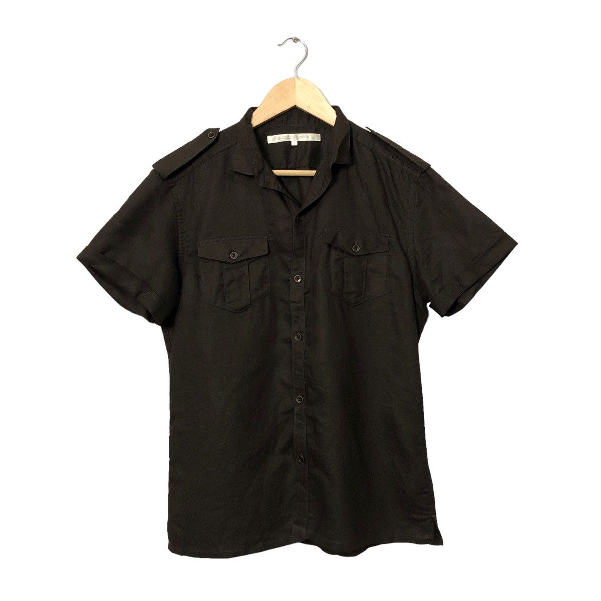 Japanese Brand Vintage Buona Giornata Button Ups Short Sleeve Shirt Size M / US 6-8 / IT 42-44 - 1 Thumbnail