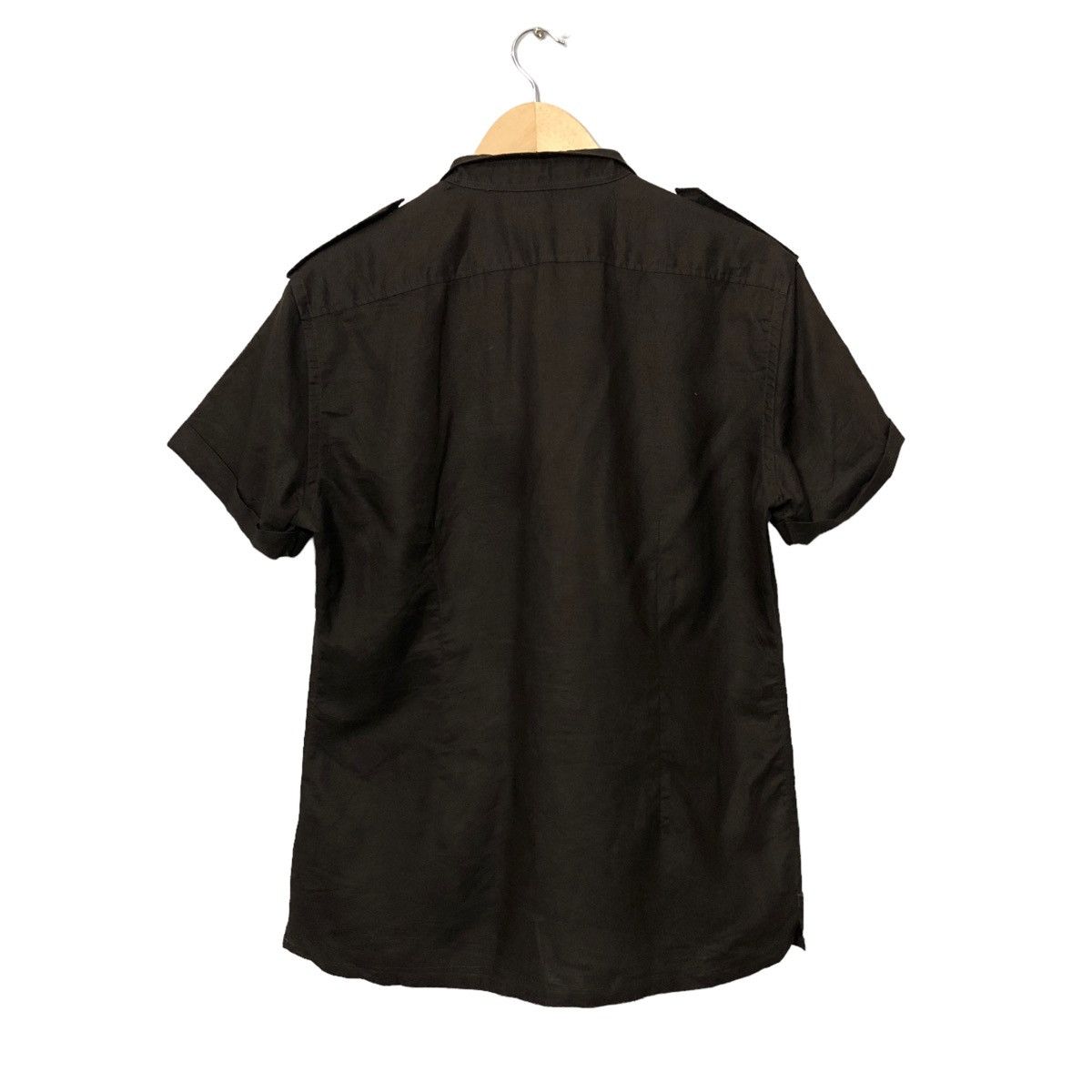 Japanese Brand Vintage Buona Giornata Button Ups Short Sleeve Shirt Size M / US 6-8 / IT 42-44 - 4 Thumbnail