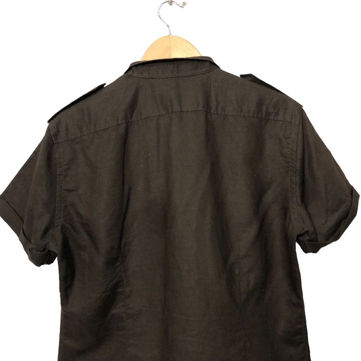 Japanese Brand Vintage Buona Giornata Button Ups Short Sleeve Shirt Size M / US 6-8 / IT 42-44 - 5 Thumbnail