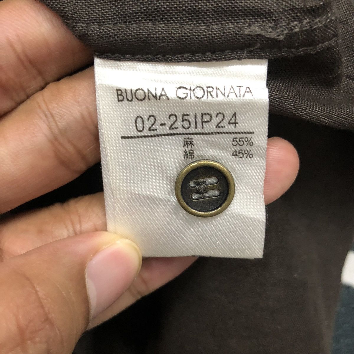 Japanese Brand Vintage Buona Giornata Button Ups Short Sleeve Shirt Size M / US 6-8 / IT 42-44 - 8 Thumbnail