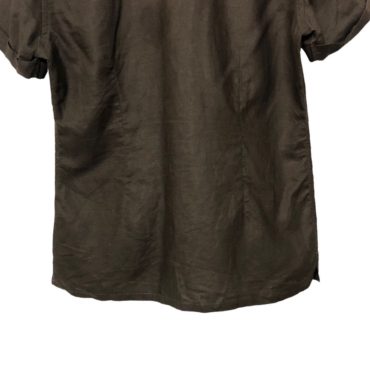 Japanese Brand Vintage Buona Giornata Button Ups Short Sleeve Shirt Size M / US 6-8 / IT 42-44 - 6 Thumbnail