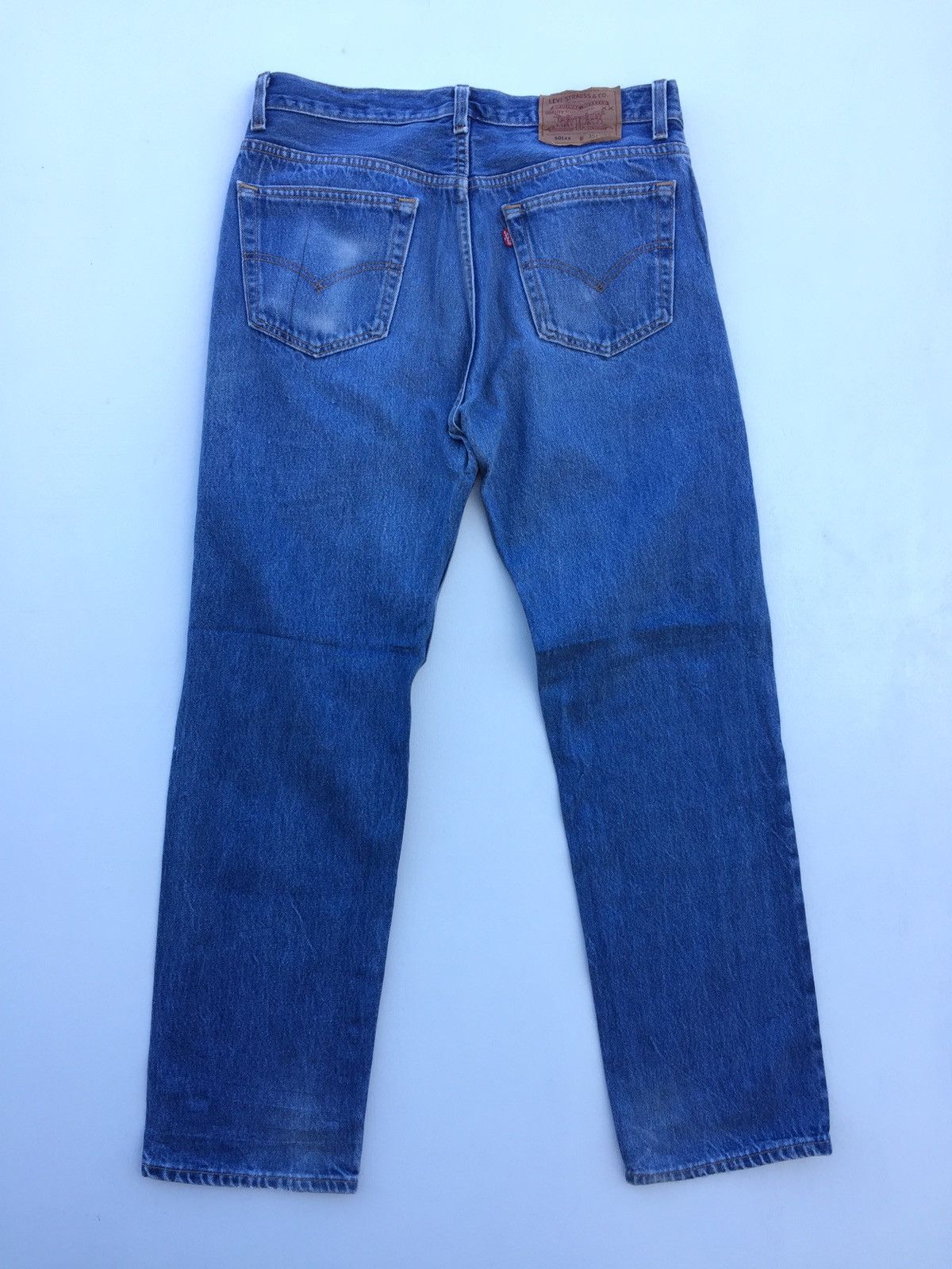 Levi's × Vintage Vintage 90s Levi’s 501xx Small e Made in USA Size US 33 - 5 Thumbnail