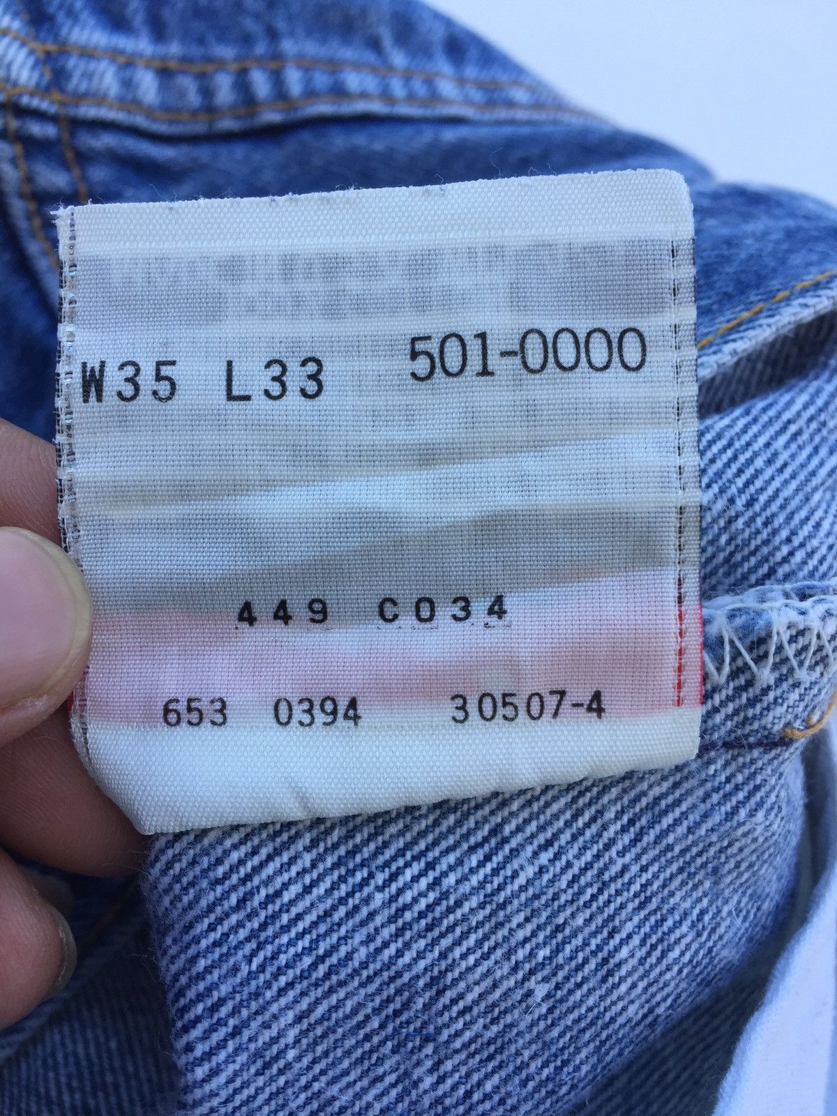 Levi's × Vintage Vintage 90s Levi’s 501xx Small e Made in USA Size US 33 - 4 Thumbnail