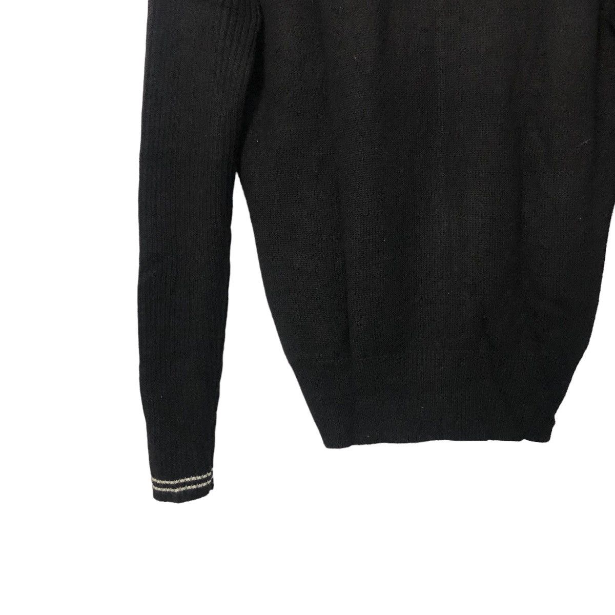 Homespun Knitwear Vintage Takeo Kikuchi V Neck Diamond Knitwear Sweater Jumper Size S / US 4 / IT 40 - 7 Thumbnail