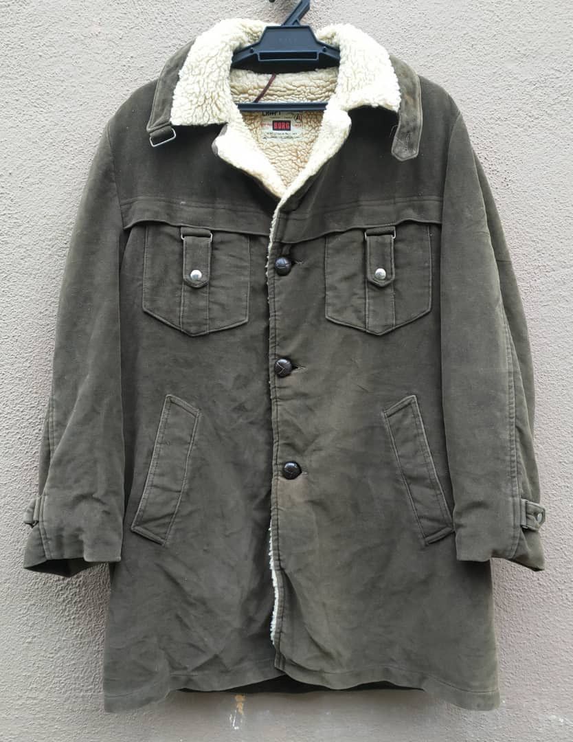 Vintage Vintage Borg faded Sherpa Jacket Size US M / EU 48-50 / 2 - 1 Thumbnail