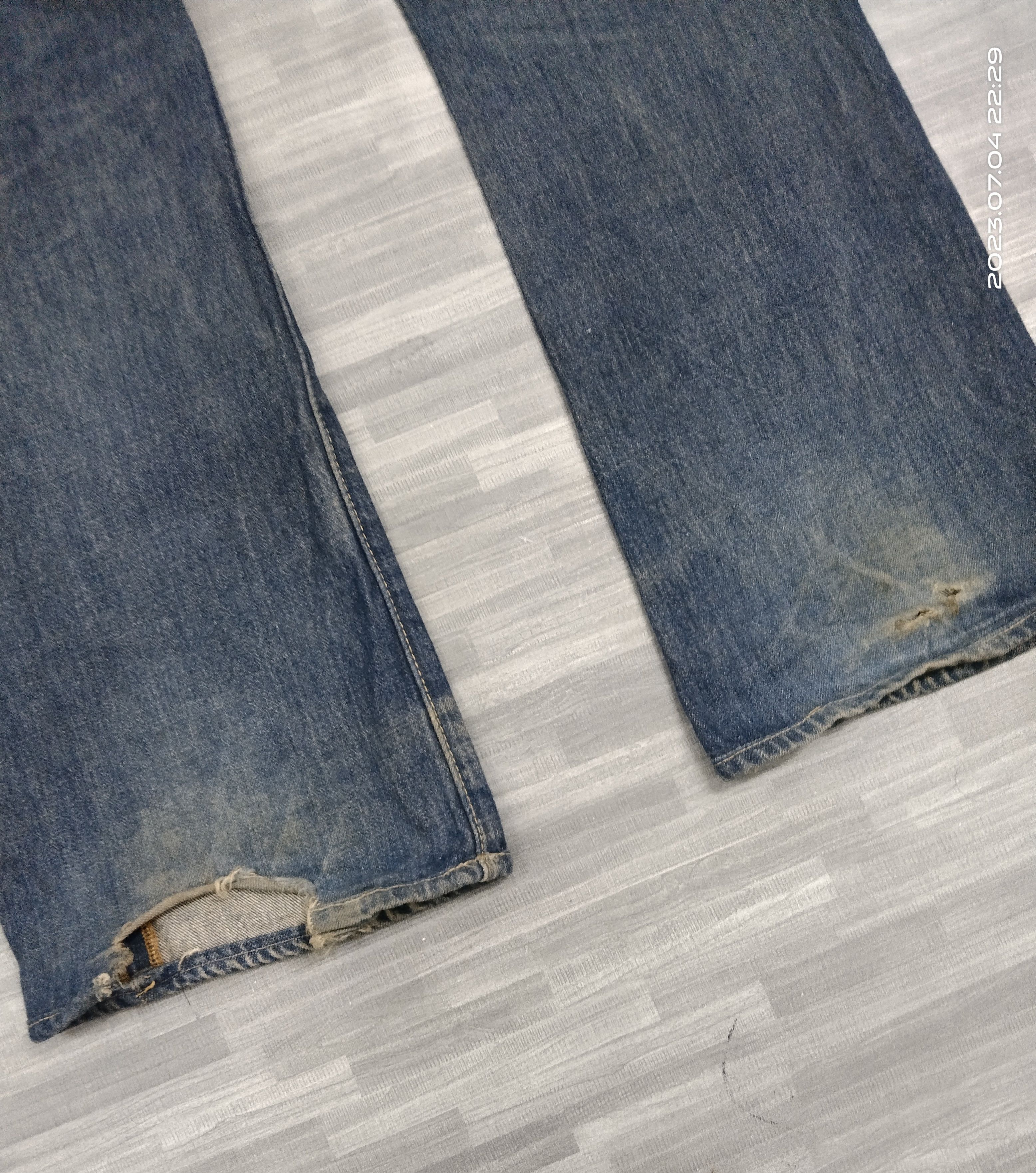 True Religion SICK FLARE VITNAGE T.RELIGION DENIM PANTS Size US 33 - 6 Thumbnail