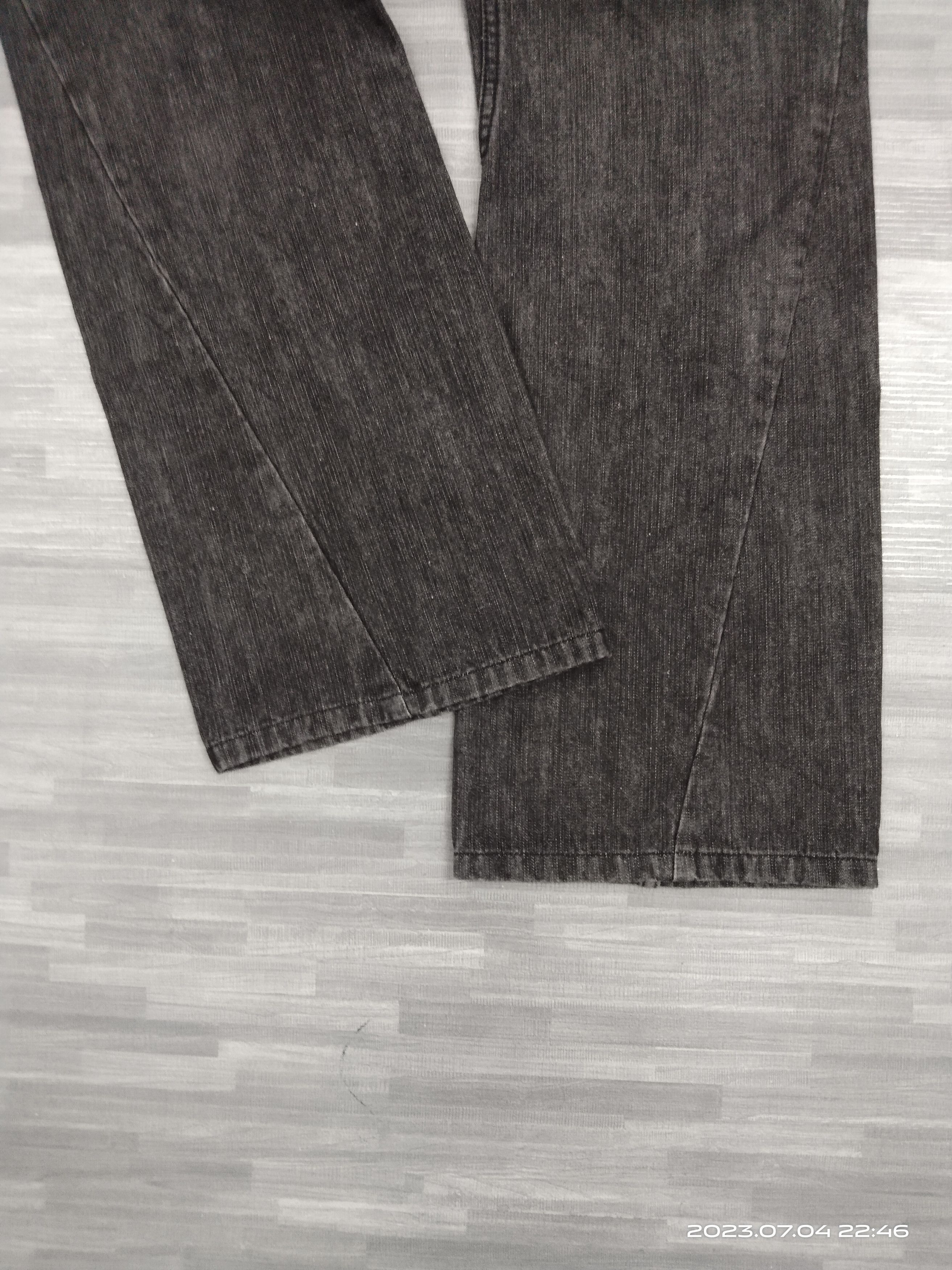 Japanese Brand FLARE TWIST HOMME DENIM PANTS Size US 31 - 6 Thumbnail