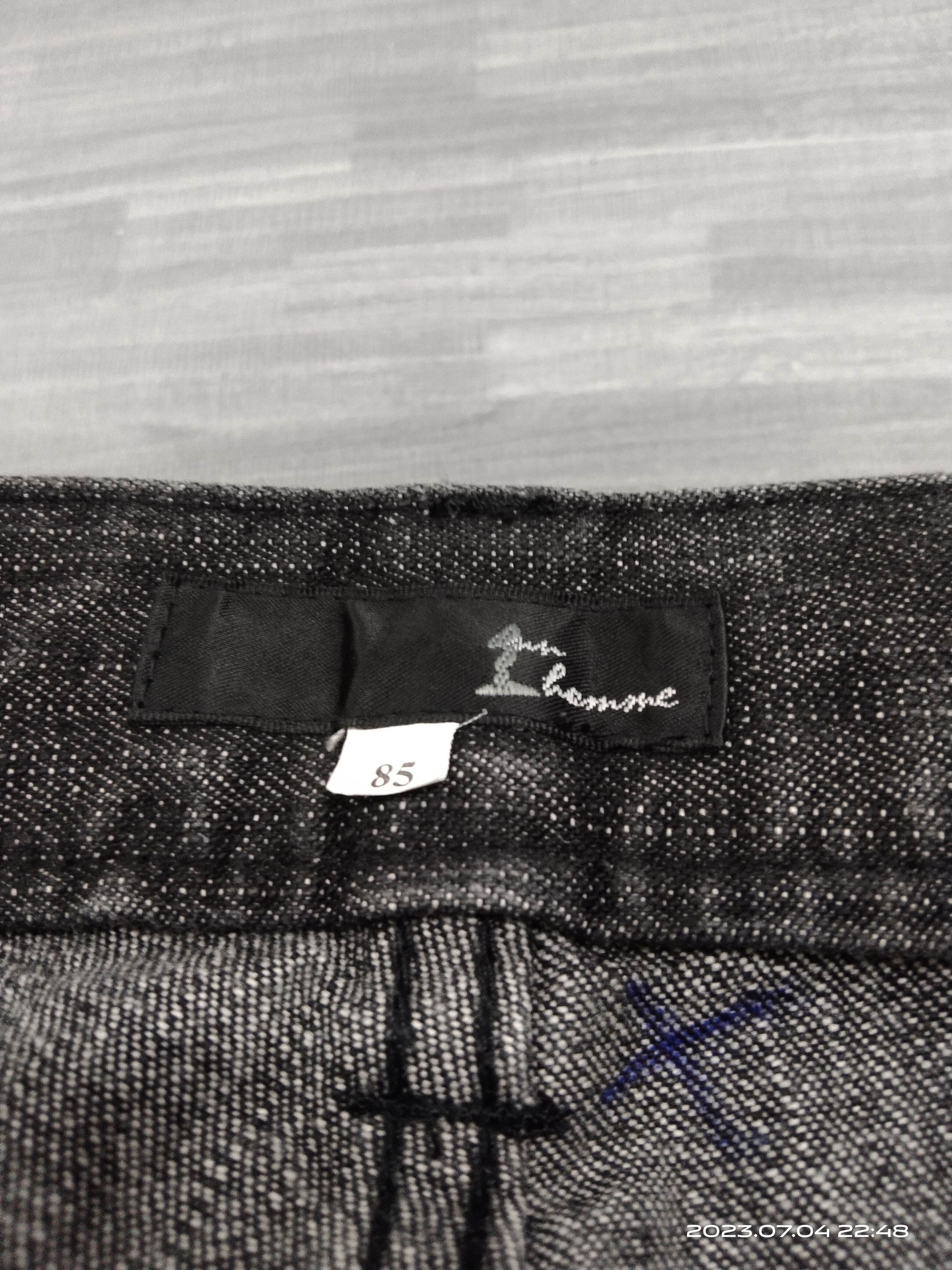 Japanese Brand FLARE TWIST HOMME DENIM PANTS Size US 31 - 7 Thumbnail