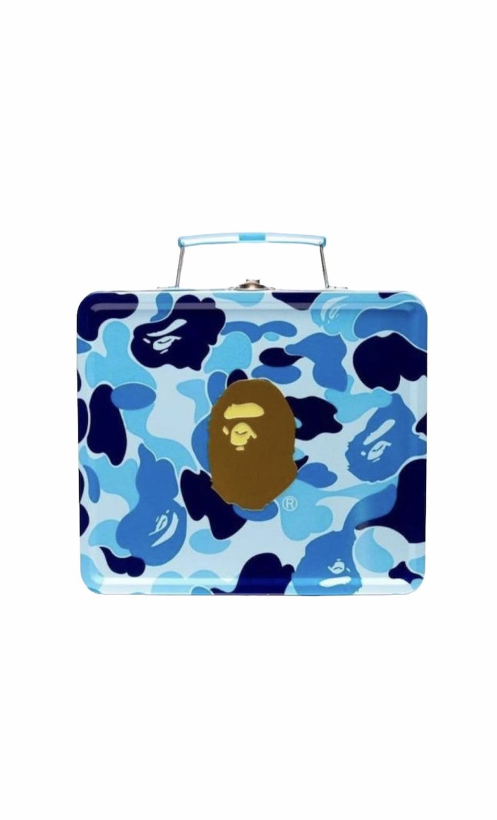 Bape A Bathing Ape BAPE VIP ABC Camo Storage Lunch Tin Box | Grailed