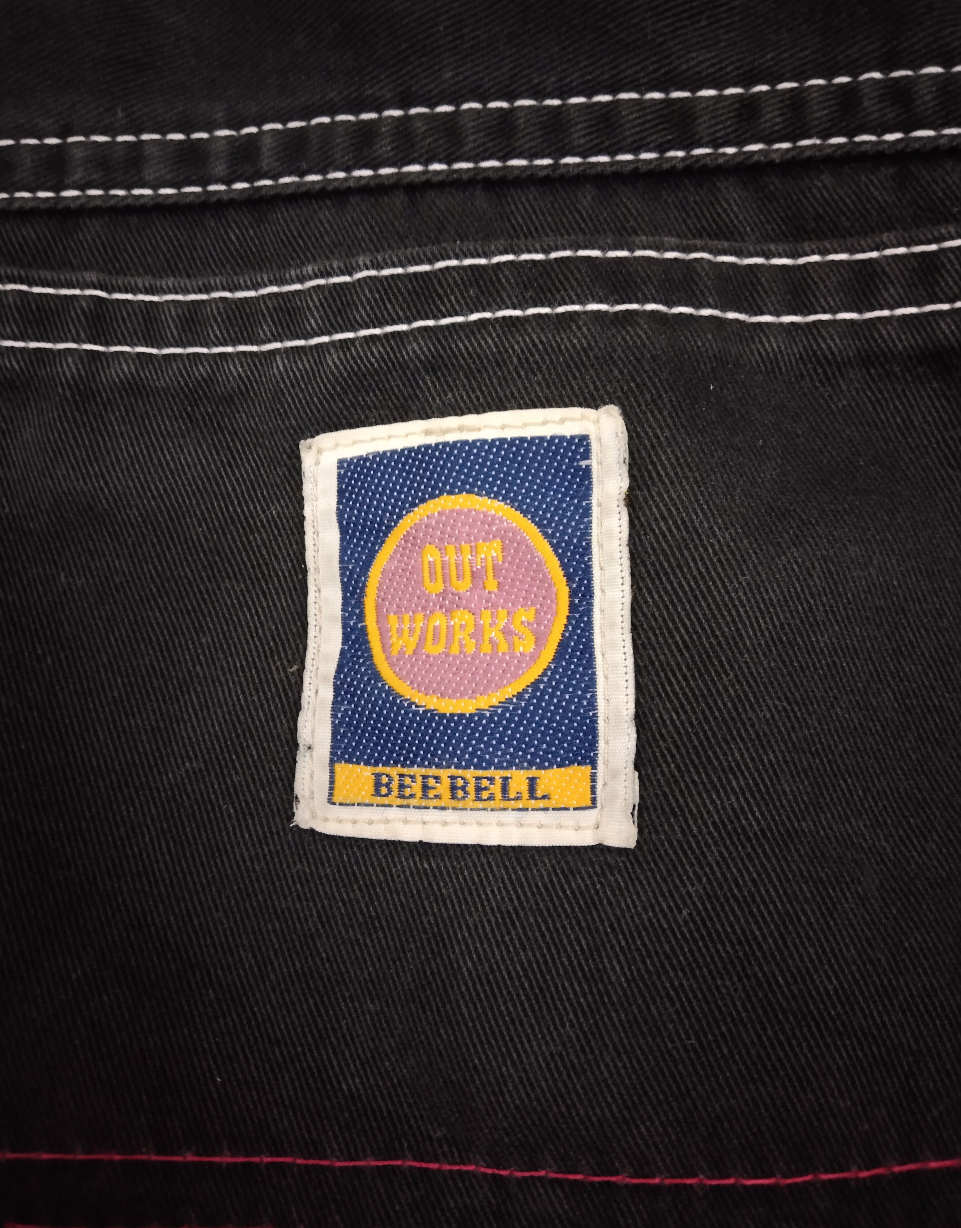 Vintage TRENDING WIDE PANTS🔥SUN FADED BEE BEELL🇯🇵DENIM Size US 28 / EU 44 - 8 Thumbnail