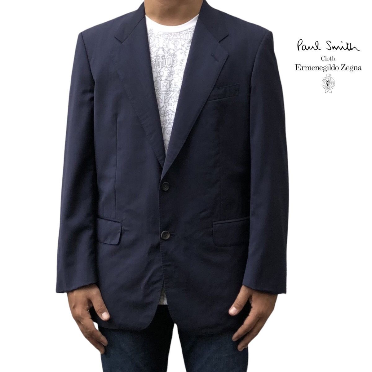 Paul Smith 🔥LIMITED🔥Paul Smith Collection by Ermenegildo Zegna Blazer Size 38L - 1 Thumbnail
