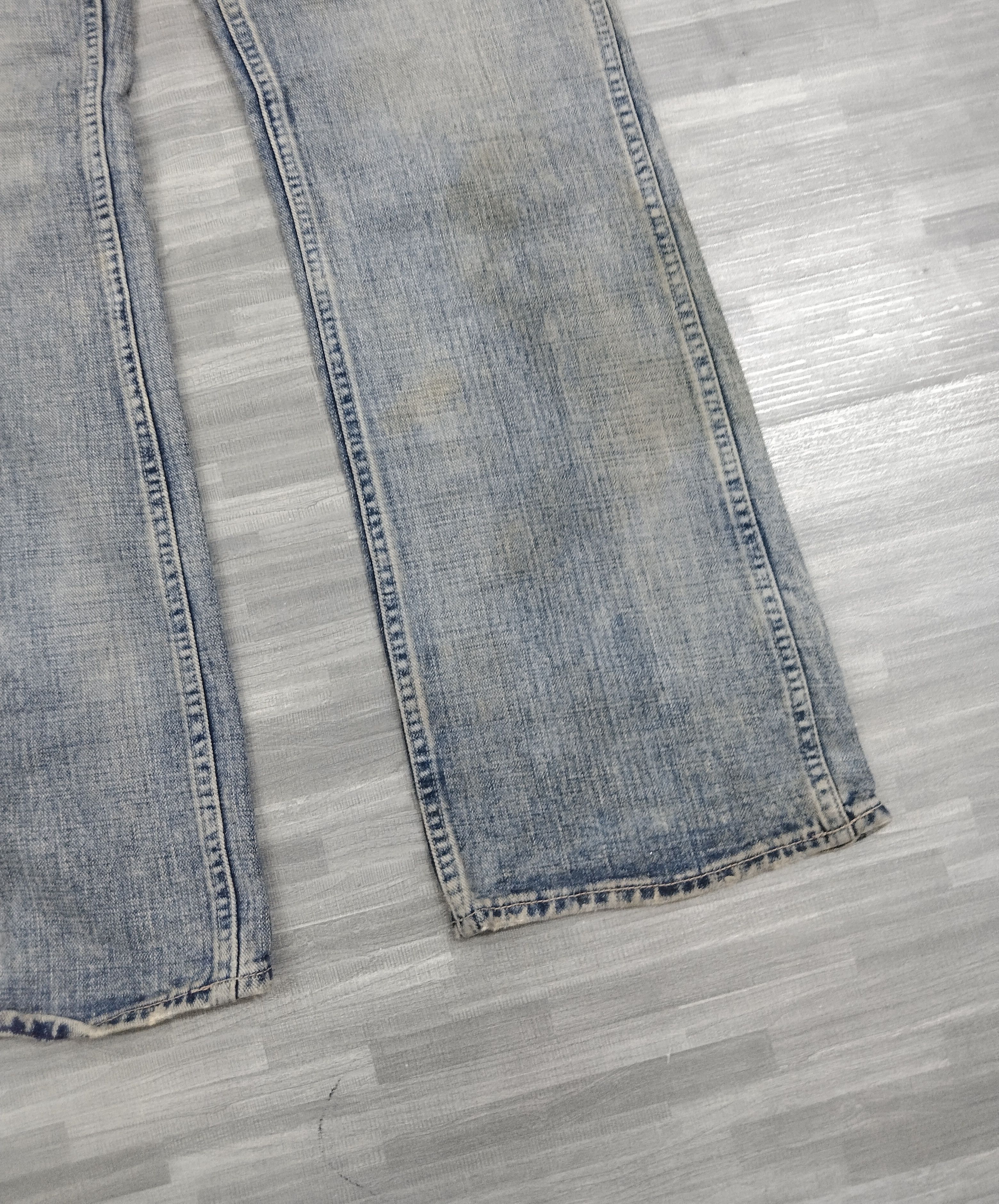 Japanese Brand SICK CARGO UNBRANDED DENIM PANTS Size US 33 - 7 Thumbnail