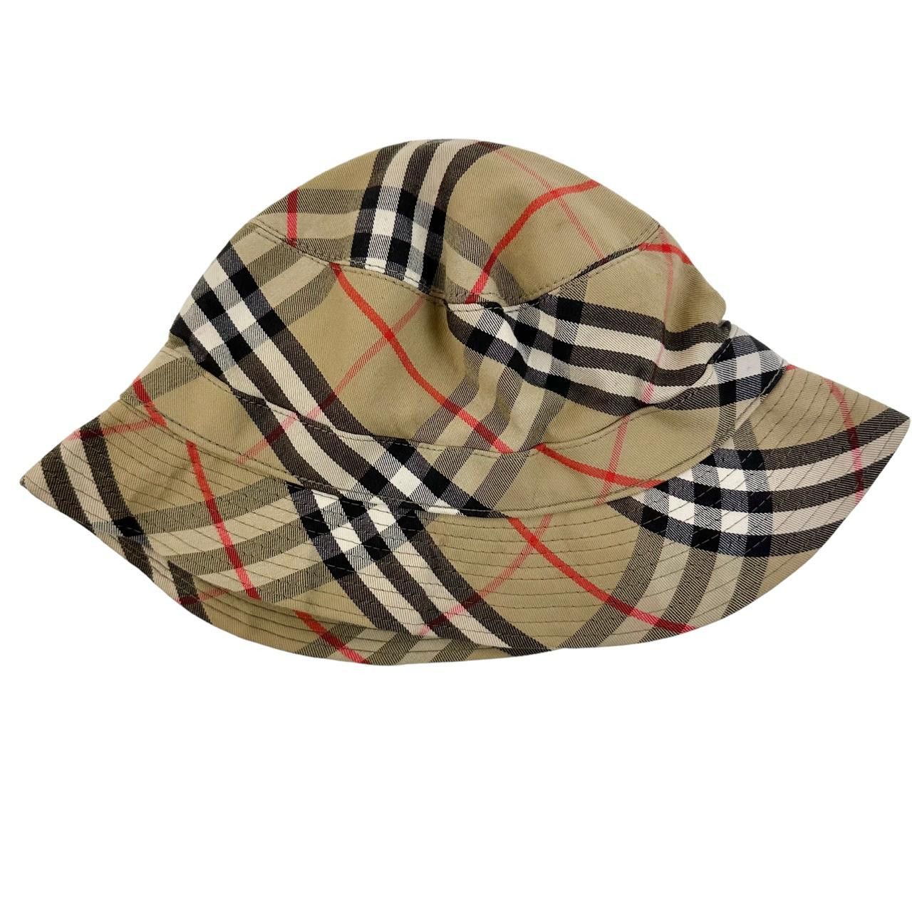 Vintage Burberry Nova Check Bucket Hat display picture 2