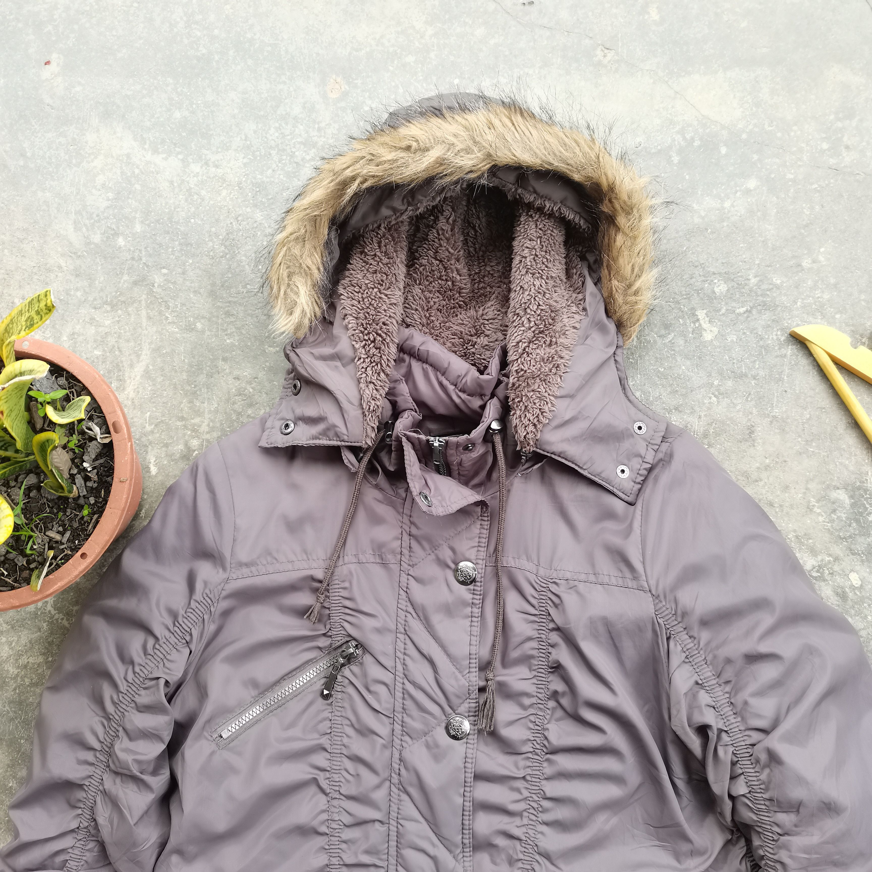 Steals🔥 Vintage Sky Bomber Zipper Hoodie Parka Jacket