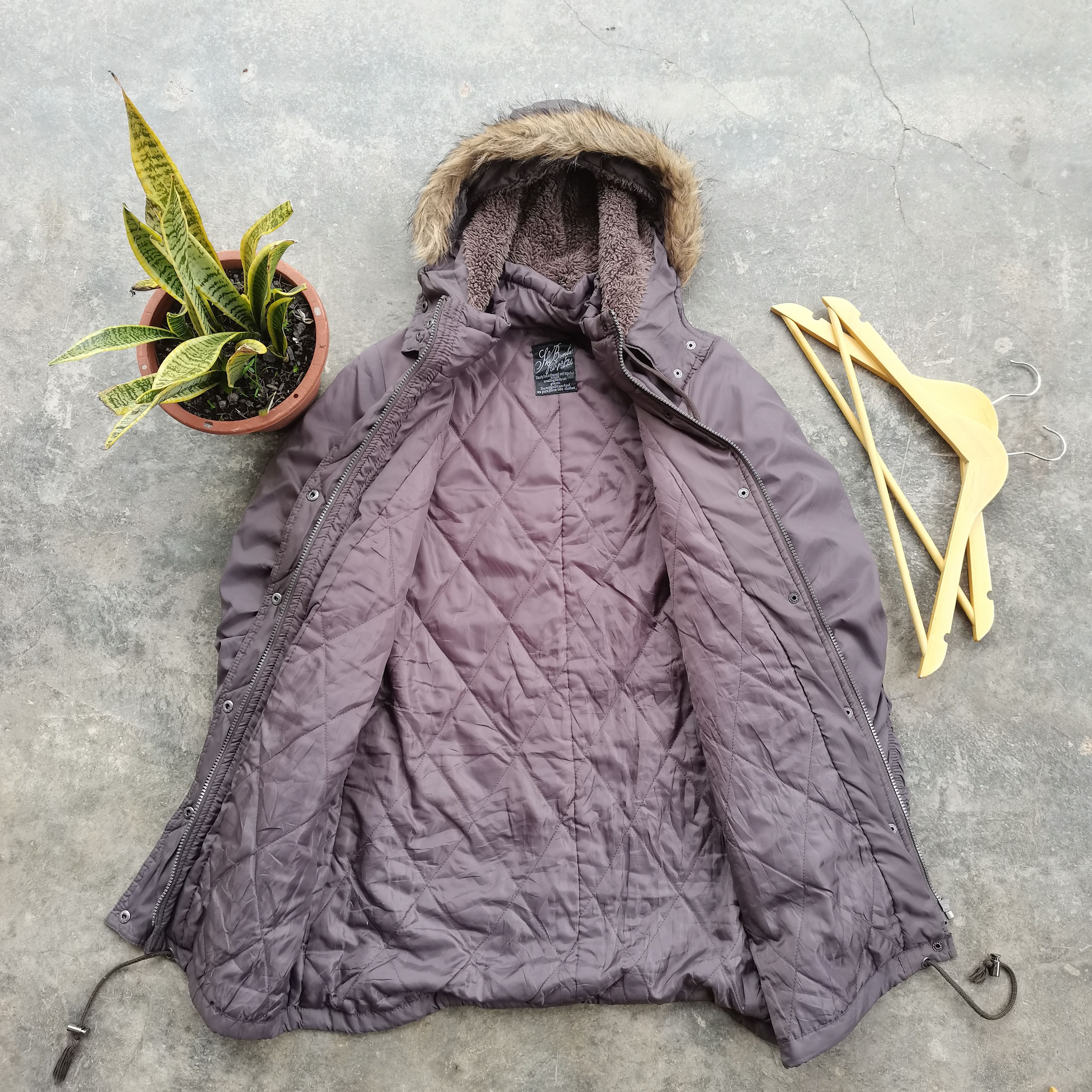 Japanese Brand Steals🔥 Vintage Sky Bomber Zipper Hoodie Parka Jacket Size US L / EU 52-54 / 3 - 4 Thumbnail