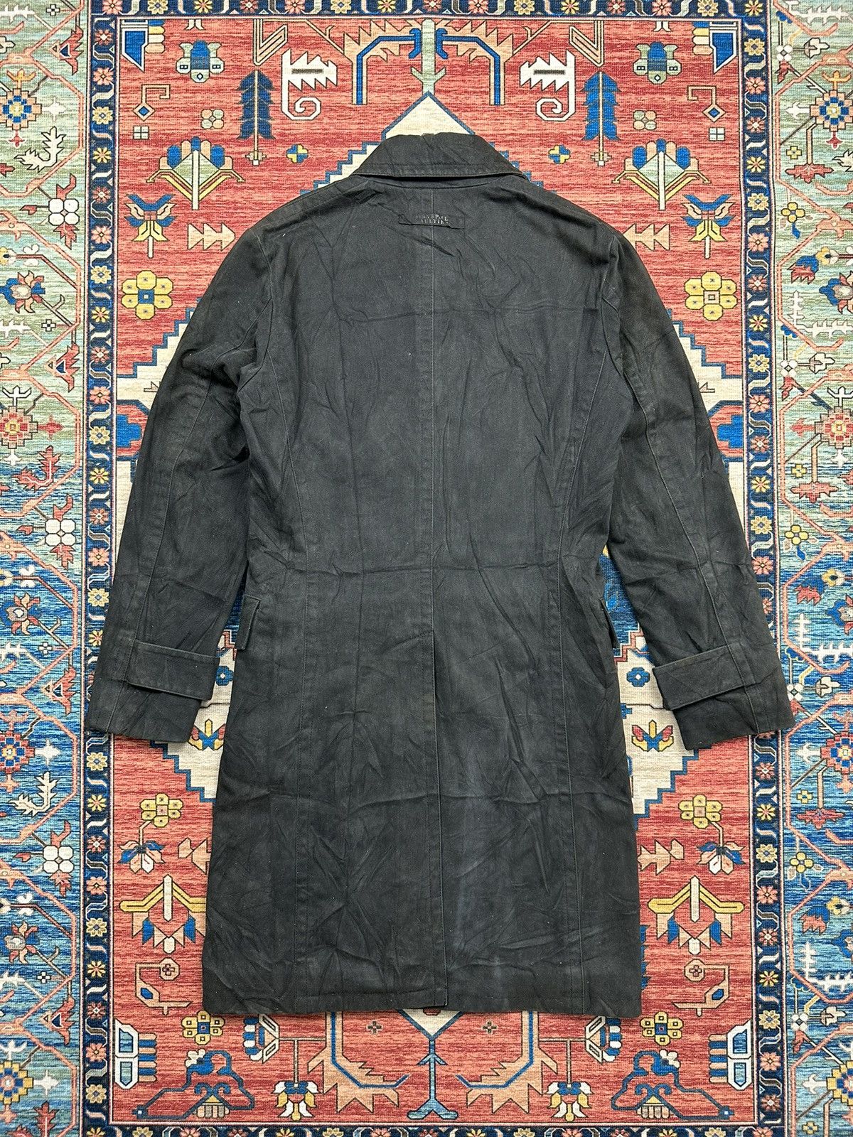 Designer × Jean Paul Gaultier 🔥JEAN PAUL GAULTIER🔥HEAVY COTTON SUNFADED LONG JACKET Size US M / EU 48-50 / 2 - 3 Thumbnail