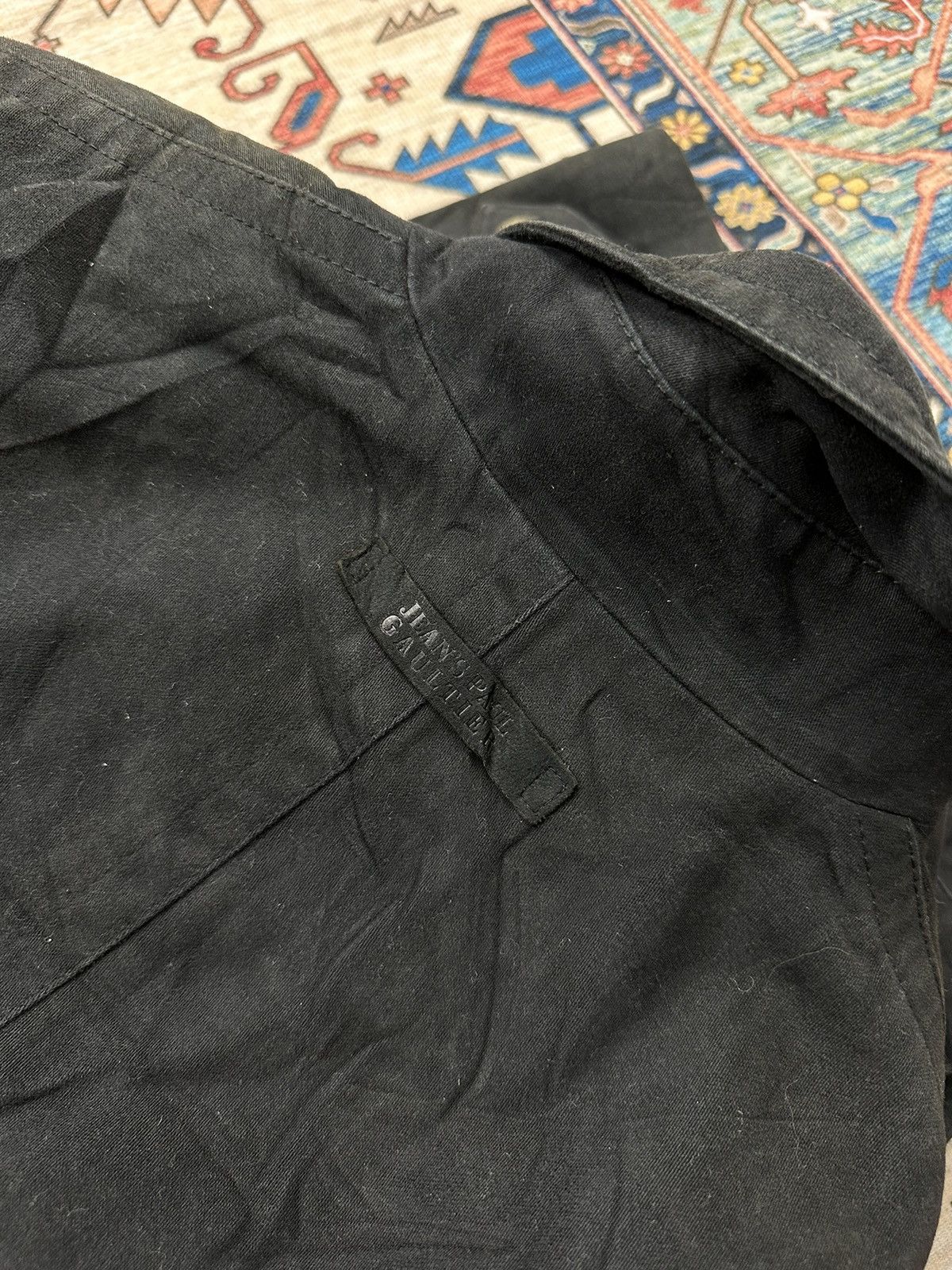 Designer × Jean Paul Gaultier 🔥JEAN PAUL GAULTIER🔥HEAVY COTTON SUNFADED LONG JACKET Size US M / EU 48-50 / 2 - 13 Thumbnail