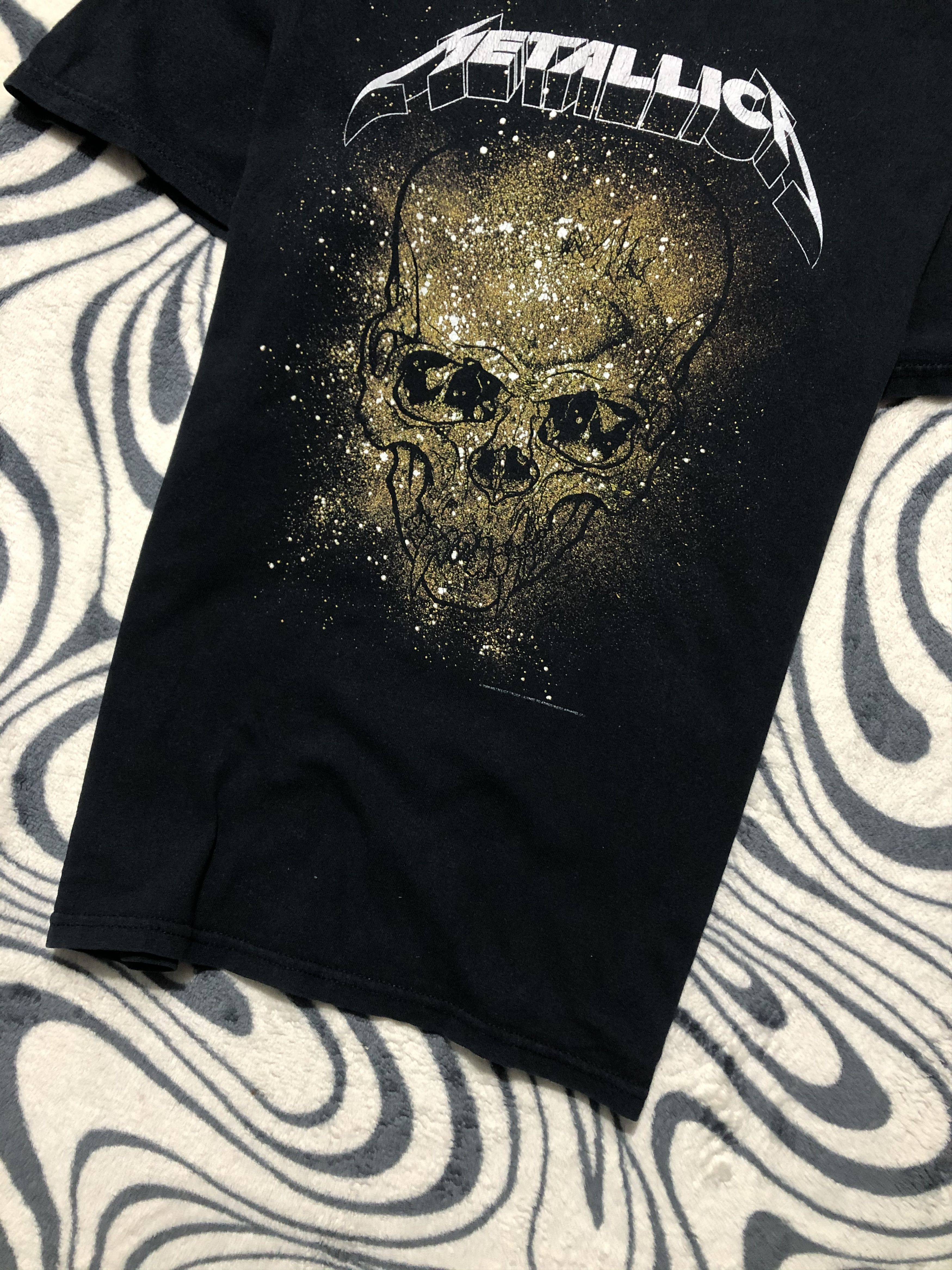 Band Tees Metallica Vintage 2008 Rock Band T-Shirt Tee Size US M / EU 48-50 / 2 - 3 Thumbnail