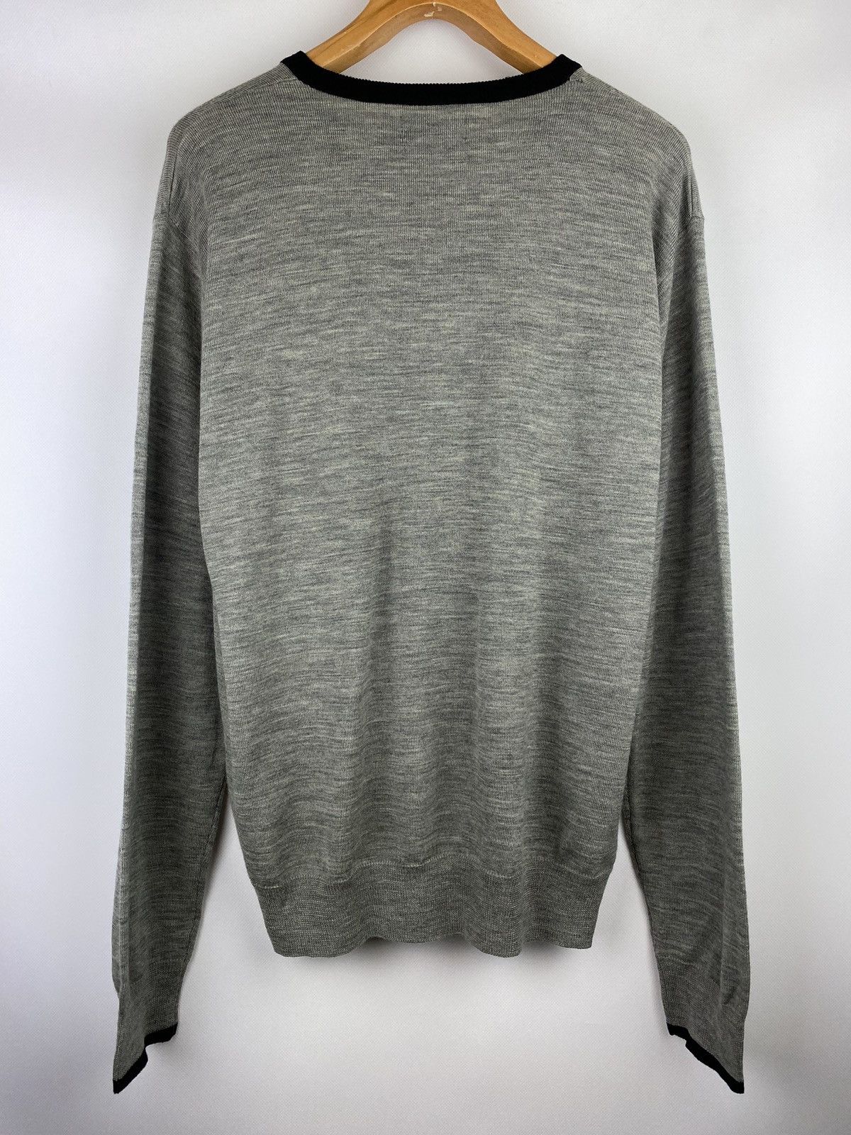 Fred Perry Fred Perry men’s wool v-neck sweater pullover size Xl gray Size US XL / EU 56 / 4 - 10 Thumbnail