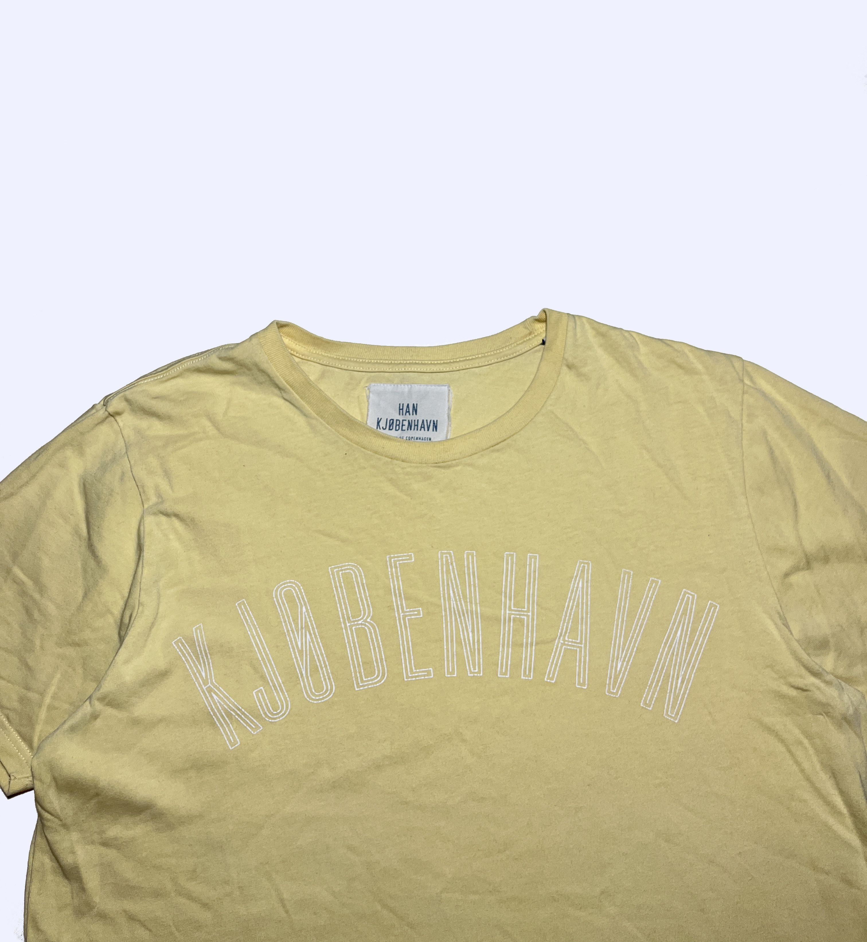 Han Kjobenhavn HAN KJOBENHAVN Creme Long T-shirt Size US XXL / EU 58 / 5 - 2 Thumbnail