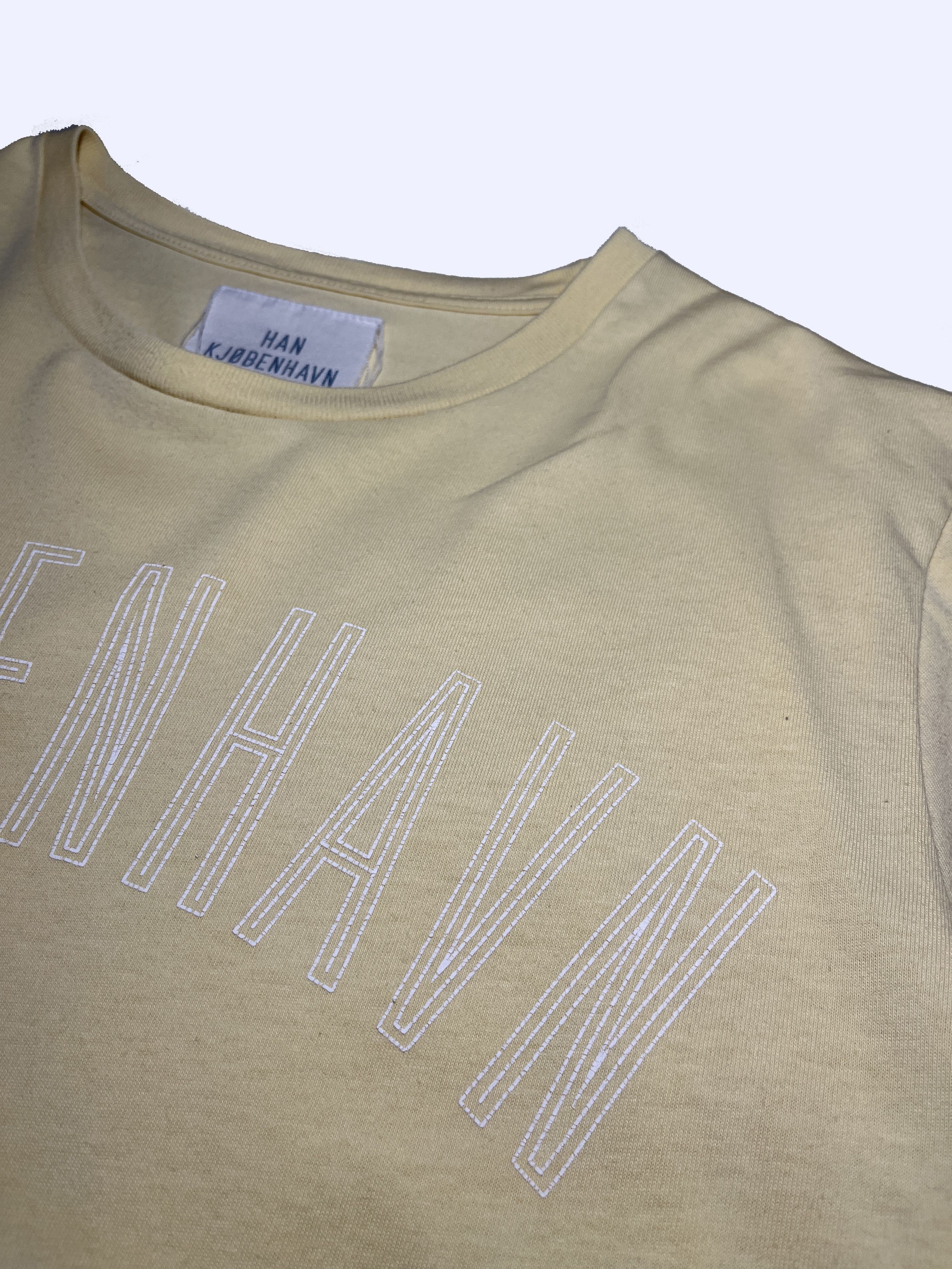Han Kjobenhavn HAN KJOBENHAVN Creme Long T-shirt Size US XXL / EU 58 / 5 - 4 Thumbnail