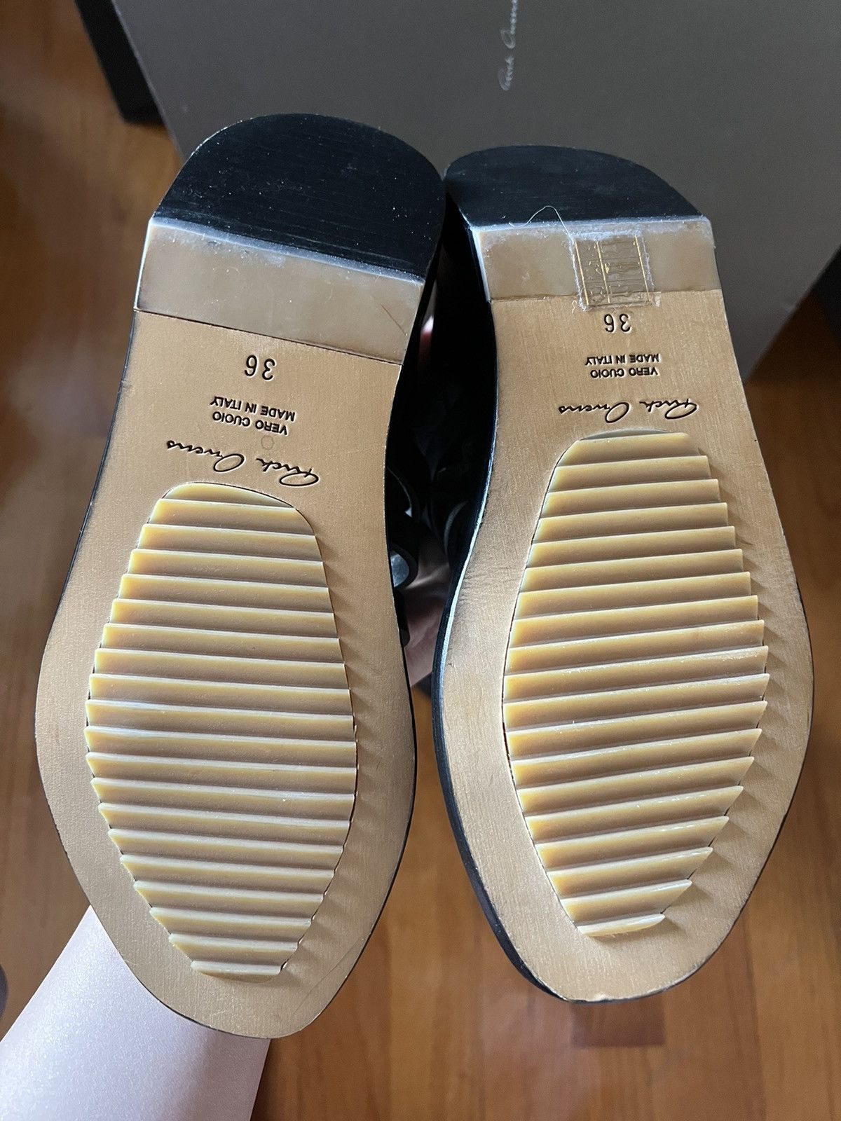 Rick Owens 🔥Rare! Rick Owens FW15 Sphinx Runway Sandals Shoes Size US 6 / IT 36 - 7 Thumbnail