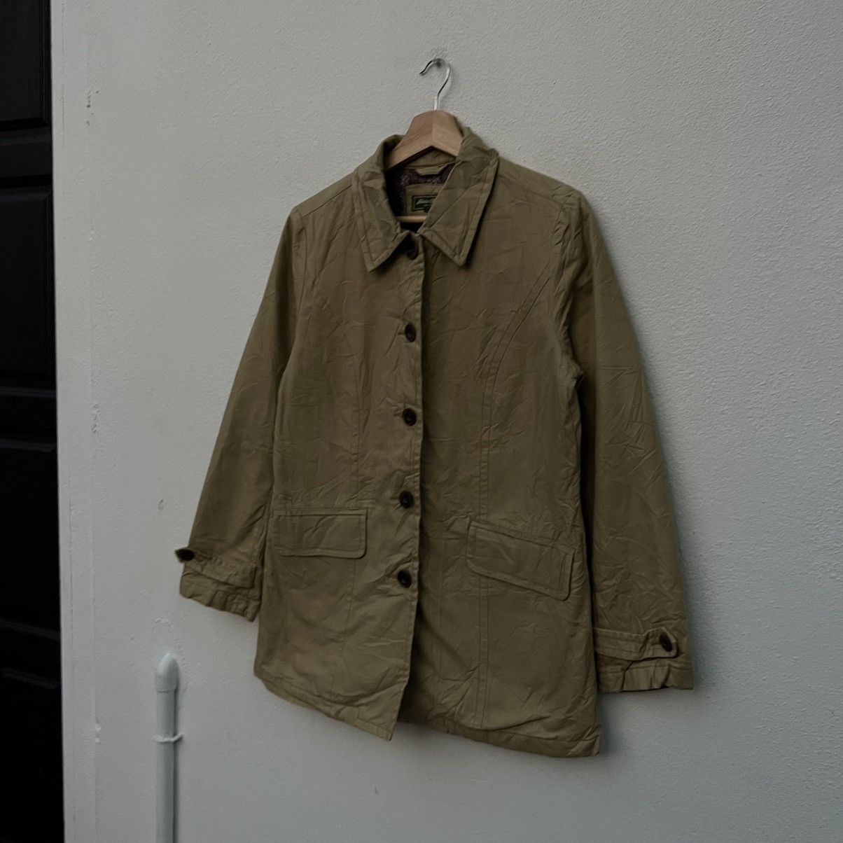 Japanese Brand VINTAGE HIKORY CHORE JACKET EDDIE BOUVER JAPAN Size US S / EU 44-46 / 1 - 2 Thumbnail
