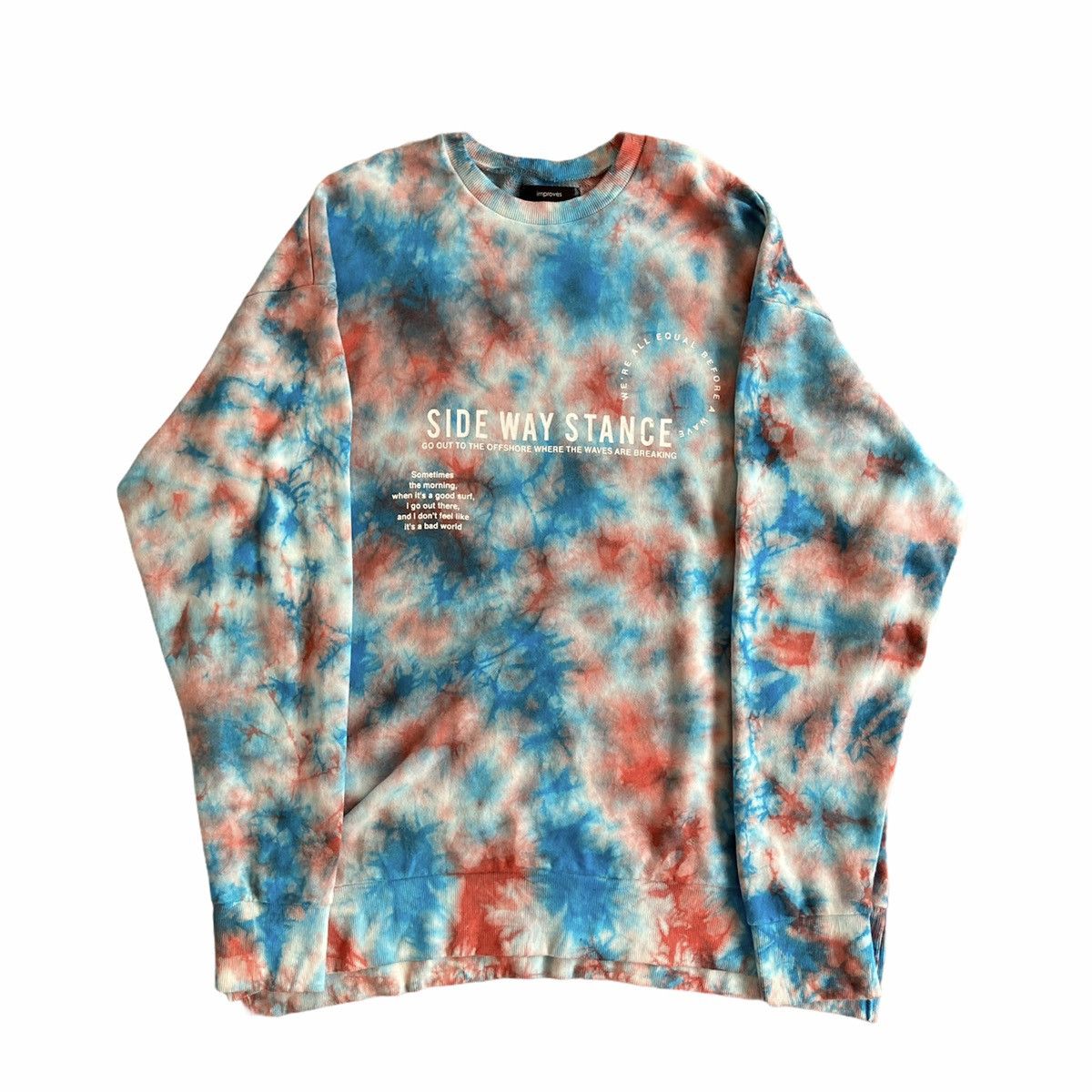 Japanese Brand Japanese Tie Dye Multicoloured Sweatshirt Size US L / EU 52-54 / 3 - 2 Thumbnail