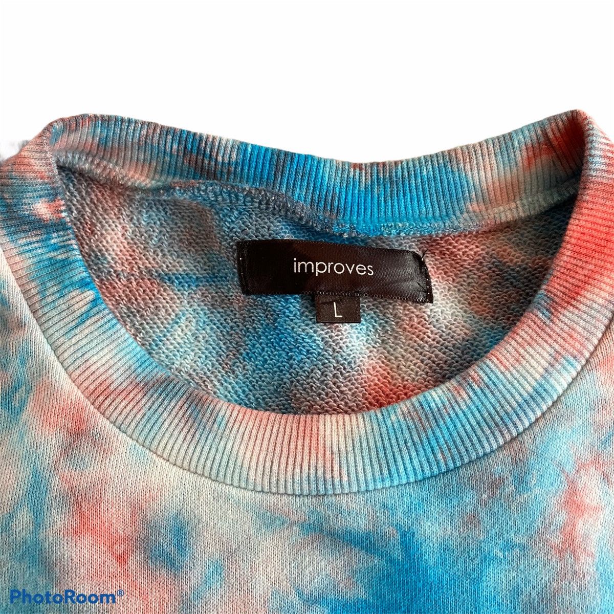 Japanese Brand Japanese Tie Dye Multicoloured Sweatshirt Size US L / EU 52-54 / 3 - 11 Thumbnail