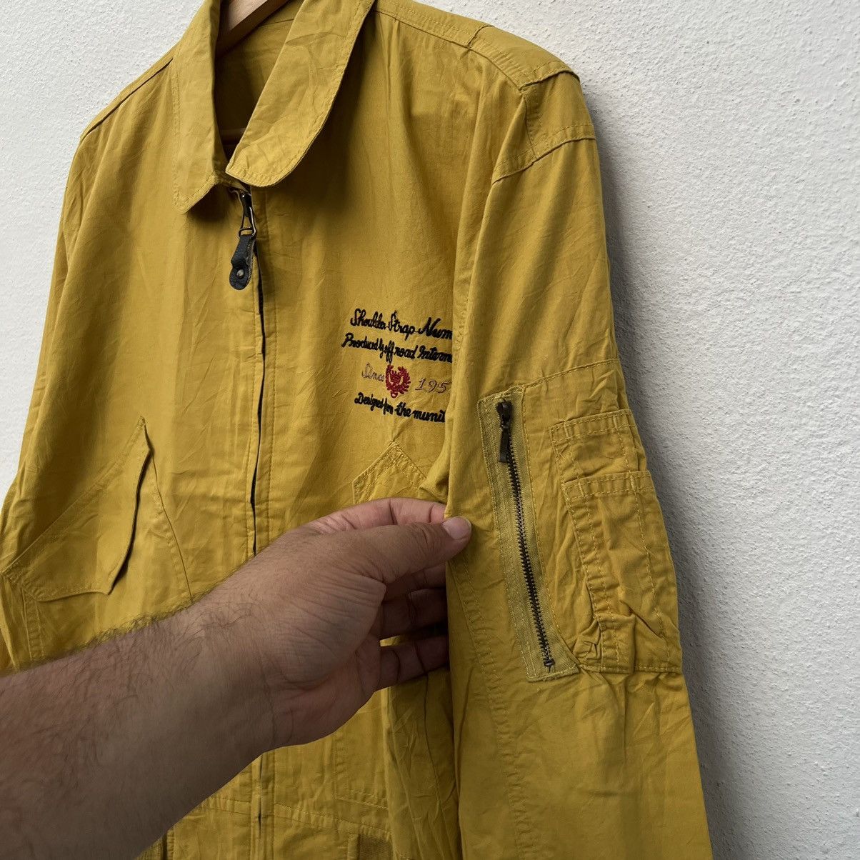 Japanese Brand VINTAGE BOMBER JACKET B-CO EXPLOITATION FORCE BIG LOGO Size US M / EU 48-50 / 2 - 5 Thumbnail