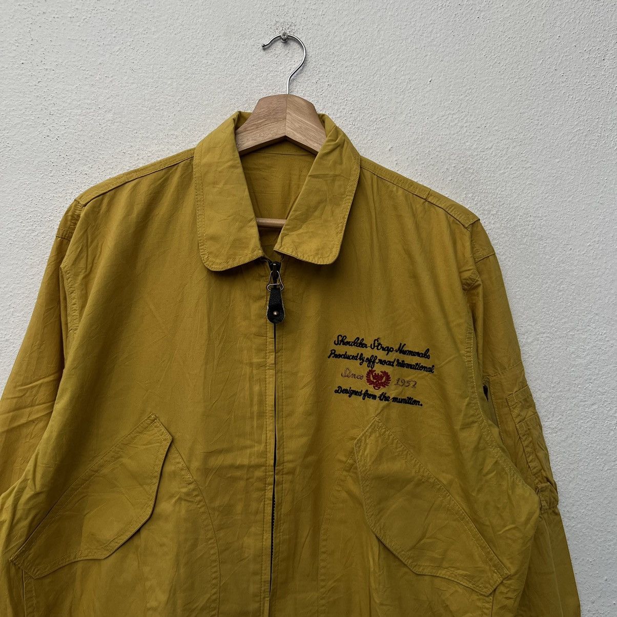 Japanese Brand VINTAGE BOMBER JACKET B-CO EXPLOITATION FORCE BIG LOGO Size US M / EU 48-50 / 2 - 3 Thumbnail