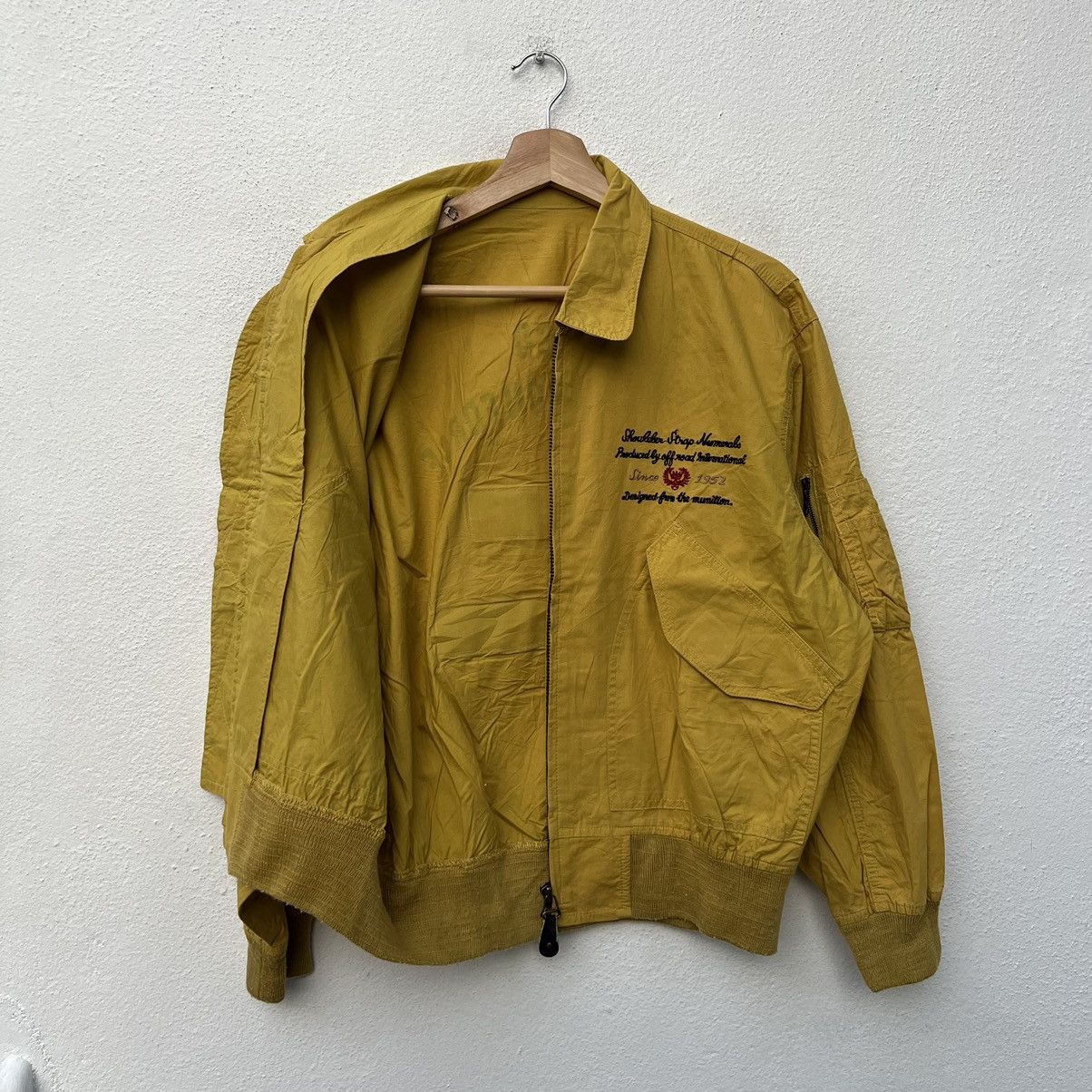 Japanese Brand VINTAGE BOMBER JACKET B-CO EXPLOITATION FORCE BIG LOGO Size US M / EU 48-50 / 2 - 10 Thumbnail