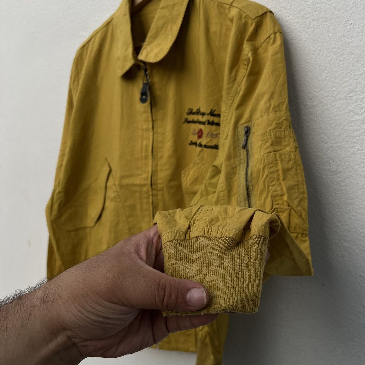 Japanese Brand VINTAGE BOMBER JACKET B-CO EXPLOITATION FORCE BIG LOGO Size US M / EU 48-50 / 2 - 6 Thumbnail