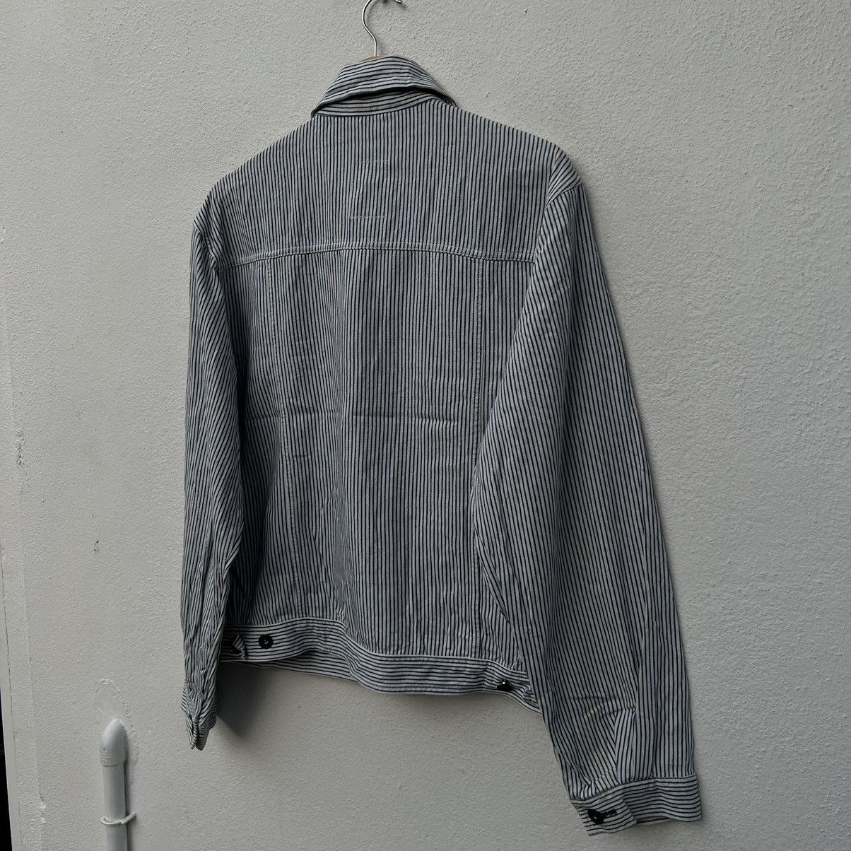 Japanese Brand VINTAGE HIKORY CHORE JACKET STRIPED DESIGN PRACT STUDIO Size US M / EU 48-50 / 2 - 9 Thumbnail