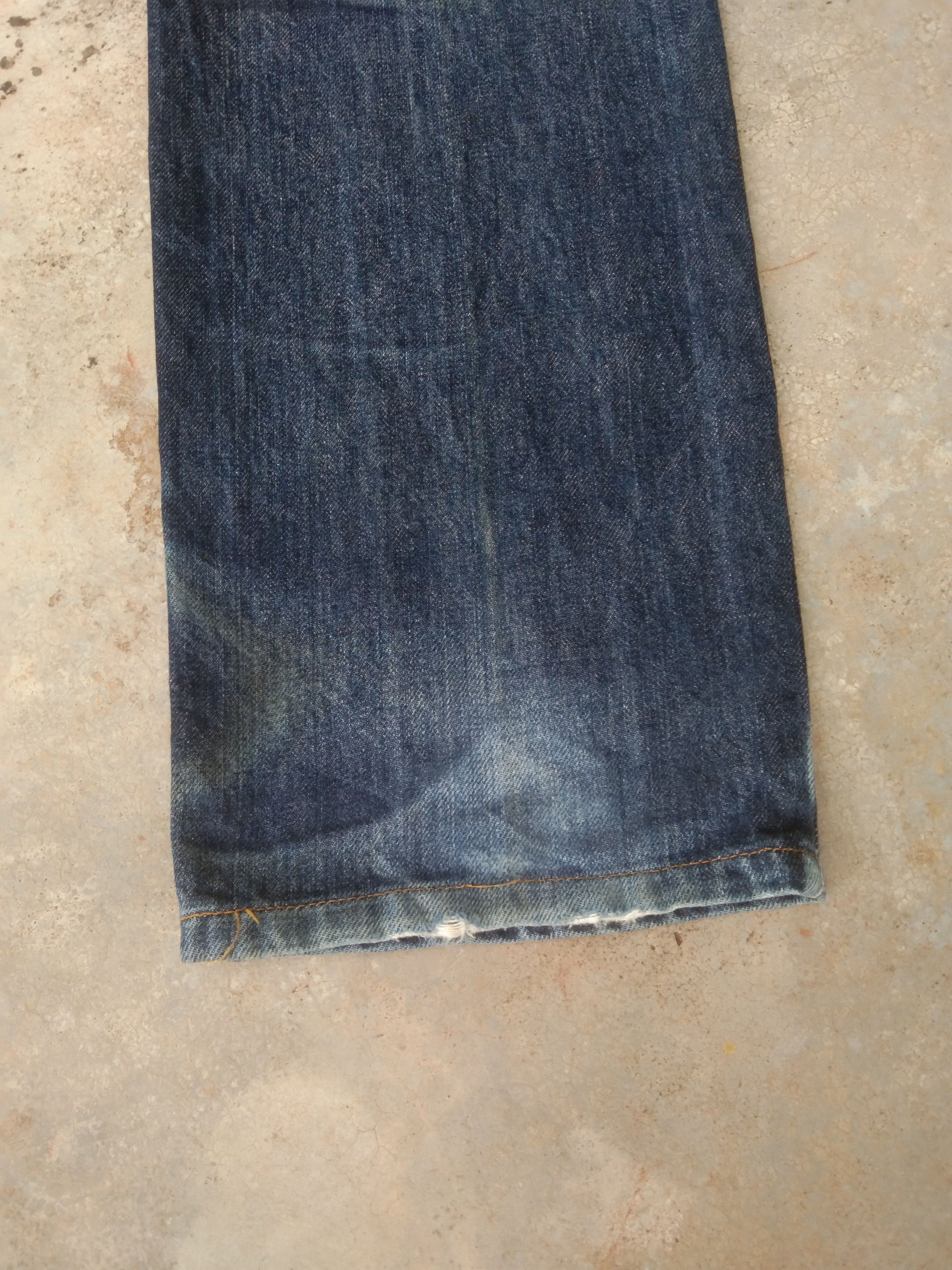 Levi's Vintage Levi's Jeans 607 Orange Tab Distressed Denim 29x33 Size US 29 - 4 Thumbnail