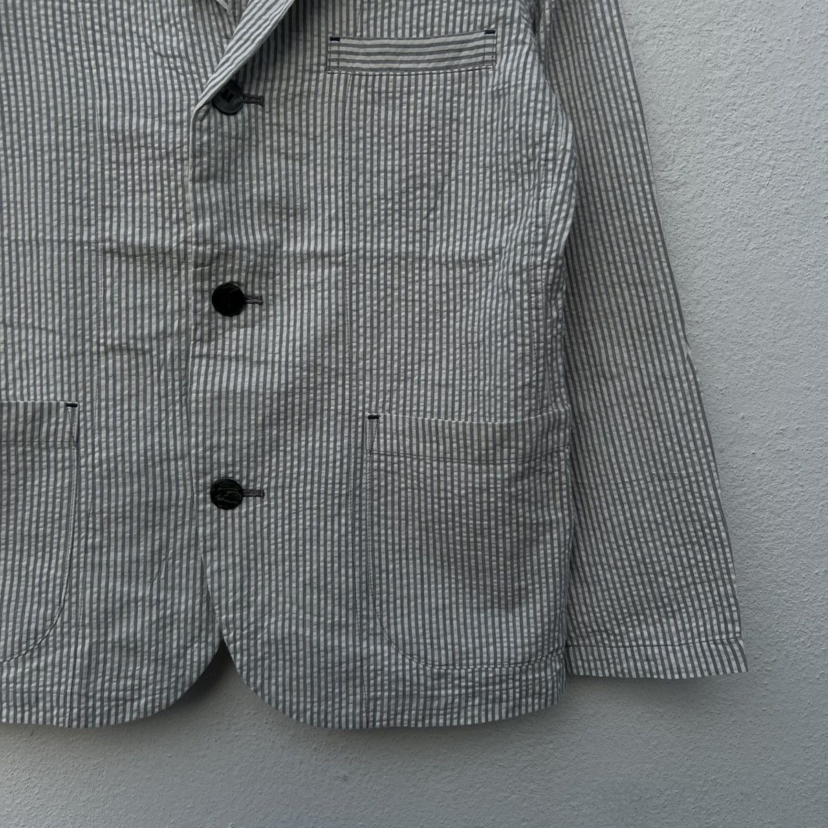 Issey Miyake ISSEY MIYAKE JAPAN PLANTATION STRIPED JACKET COAT STYLE Size US M / EU 48-50 / 2 - 3 Thumbnail