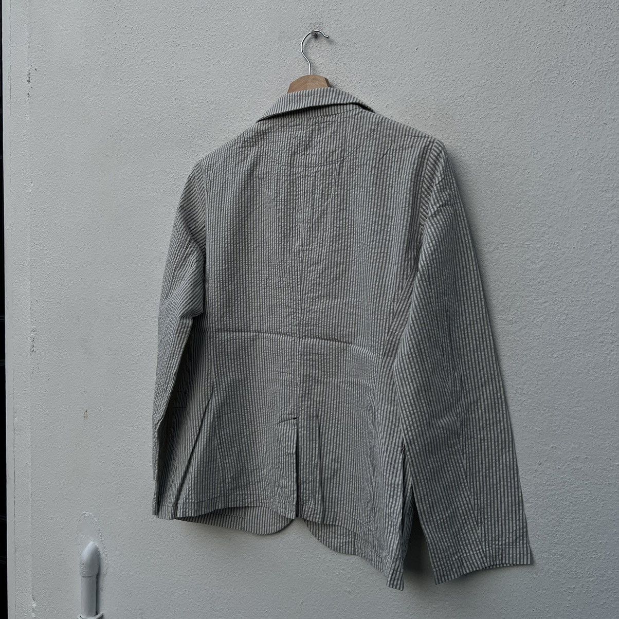 Issey Miyake ISSEY MIYAKE JAPAN PLANTATION STRIPED JACKET COAT STYLE Size US M / EU 48-50 / 2 - 8 Thumbnail