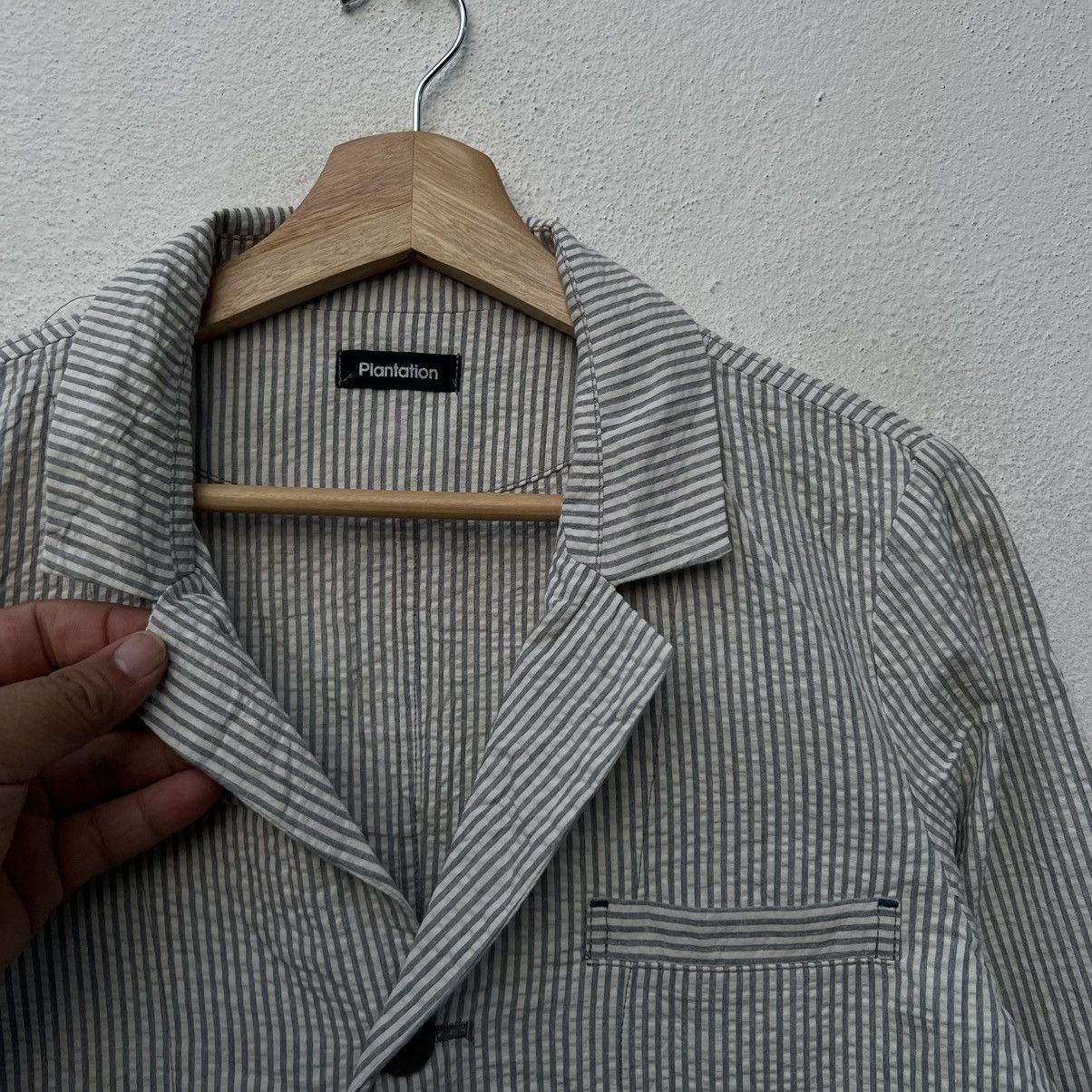 Issey Miyake ISSEY MIYAKE JAPAN PLANTATION STRIPED JACKET COAT STYLE Size US M / EU 48-50 / 2 - 7 Thumbnail