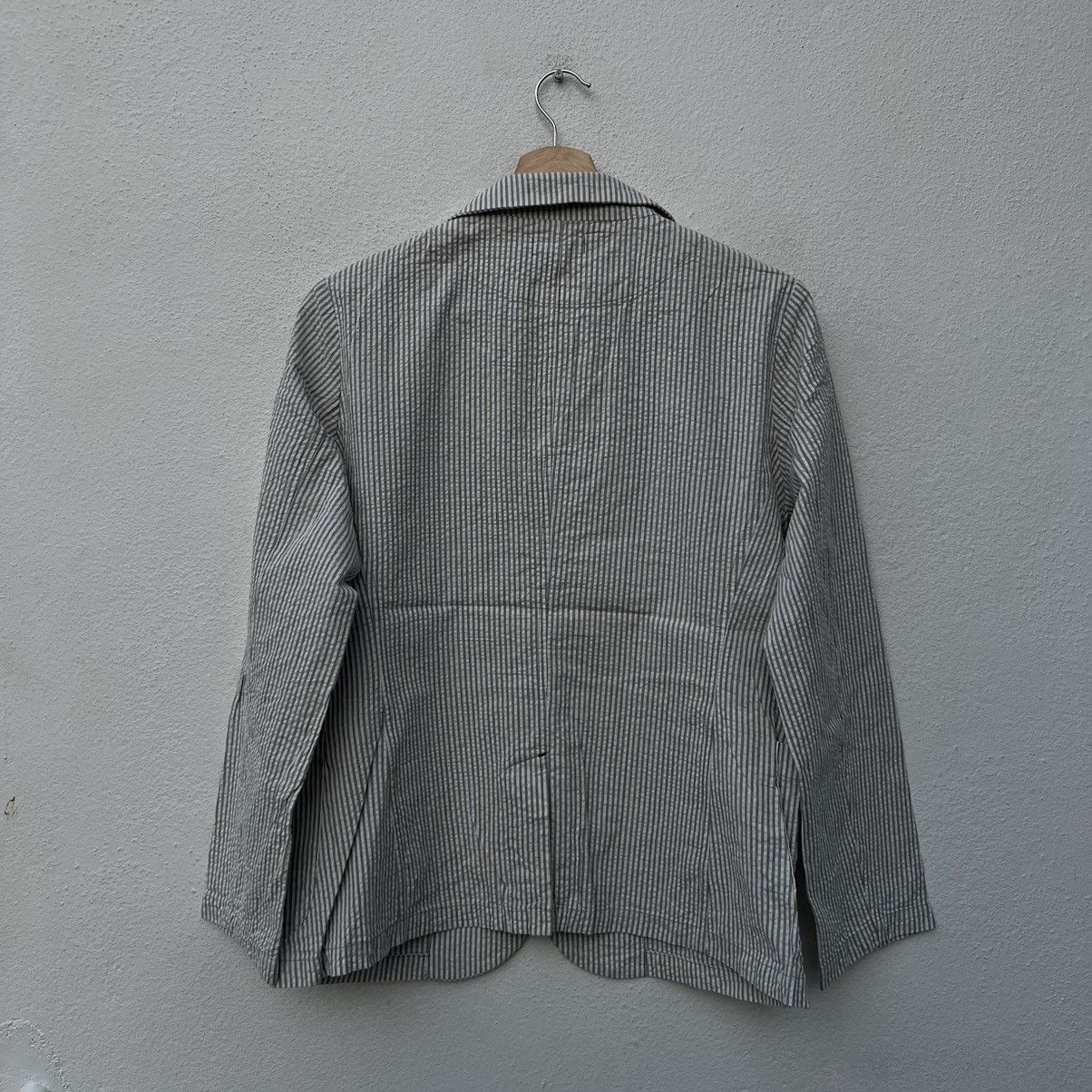 Issey Miyake ISSEY MIYAKE JAPAN PLANTATION STRIPED JACKET COAT STYLE Size US M / EU 48-50 / 2 - 6 Thumbnail